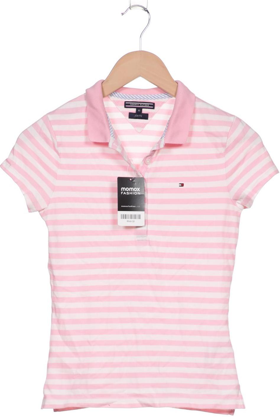 

Tommy Hilfiger Damen Poloshirt, pink, Gr. 34