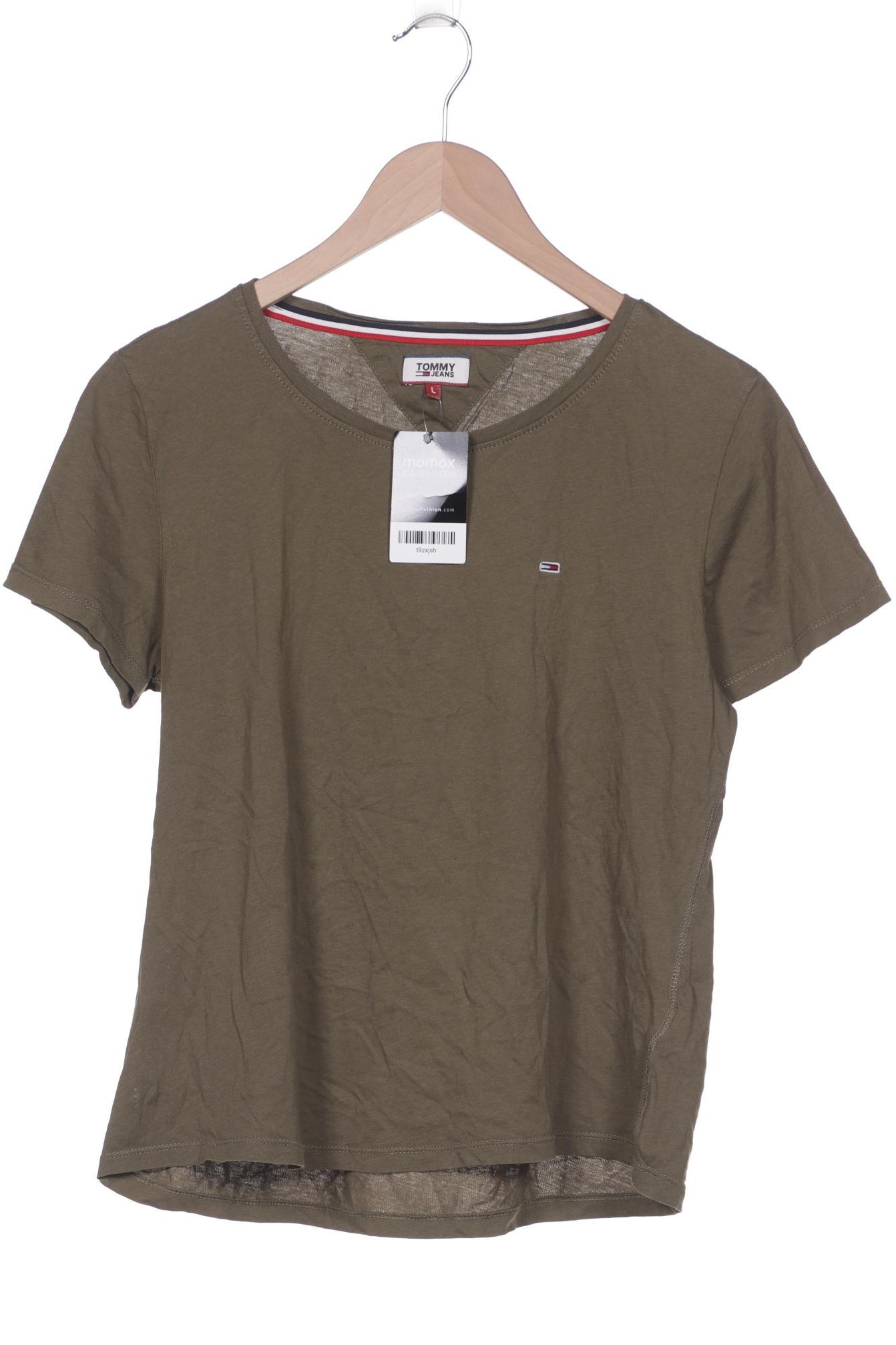 

Tommy Hilfiger Damen T-Shirt, grün, Gr. 42