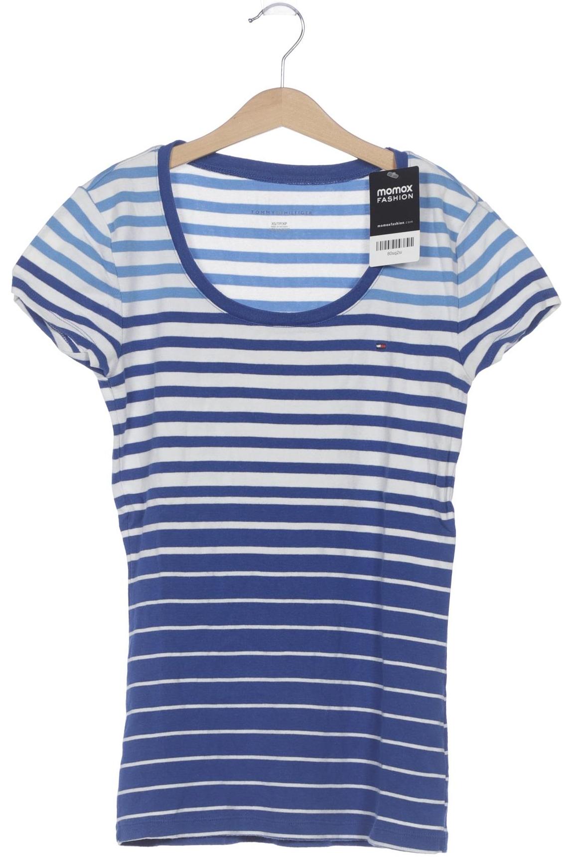 

Tommy Hilfiger Damen T-Shirt, blau, Gr. 34