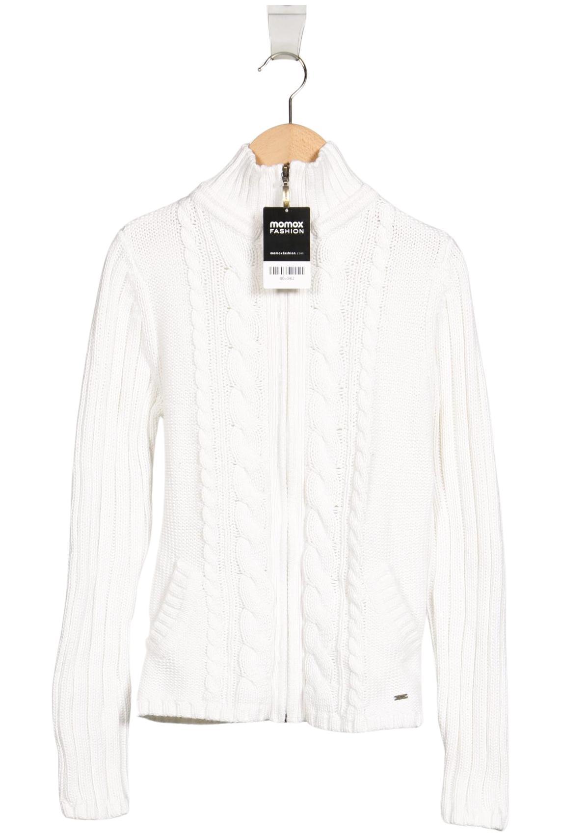 

Tommy Hilfiger Damen Strickjacke, weiß, Gr. 36