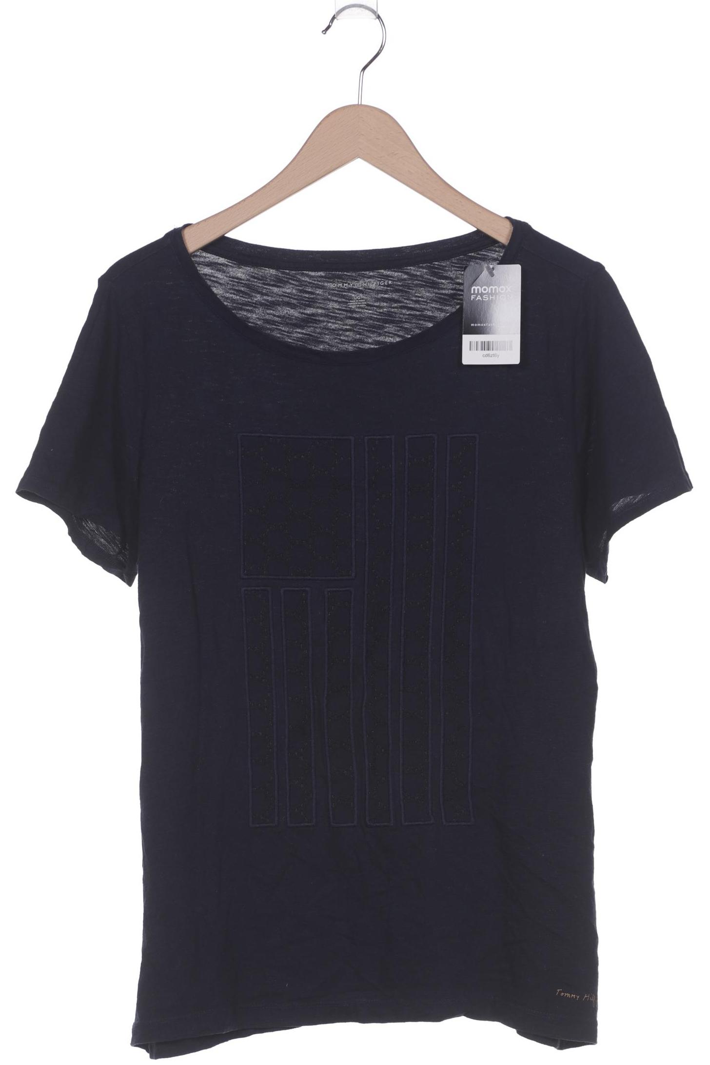 

Tommy Hilfiger Damen T-Shirt, marineblau, Gr. 42