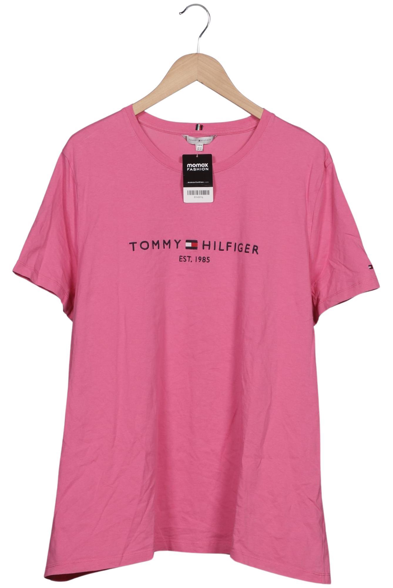

Tommy Hilfiger Damen T-Shirt, pink, Gr. 54