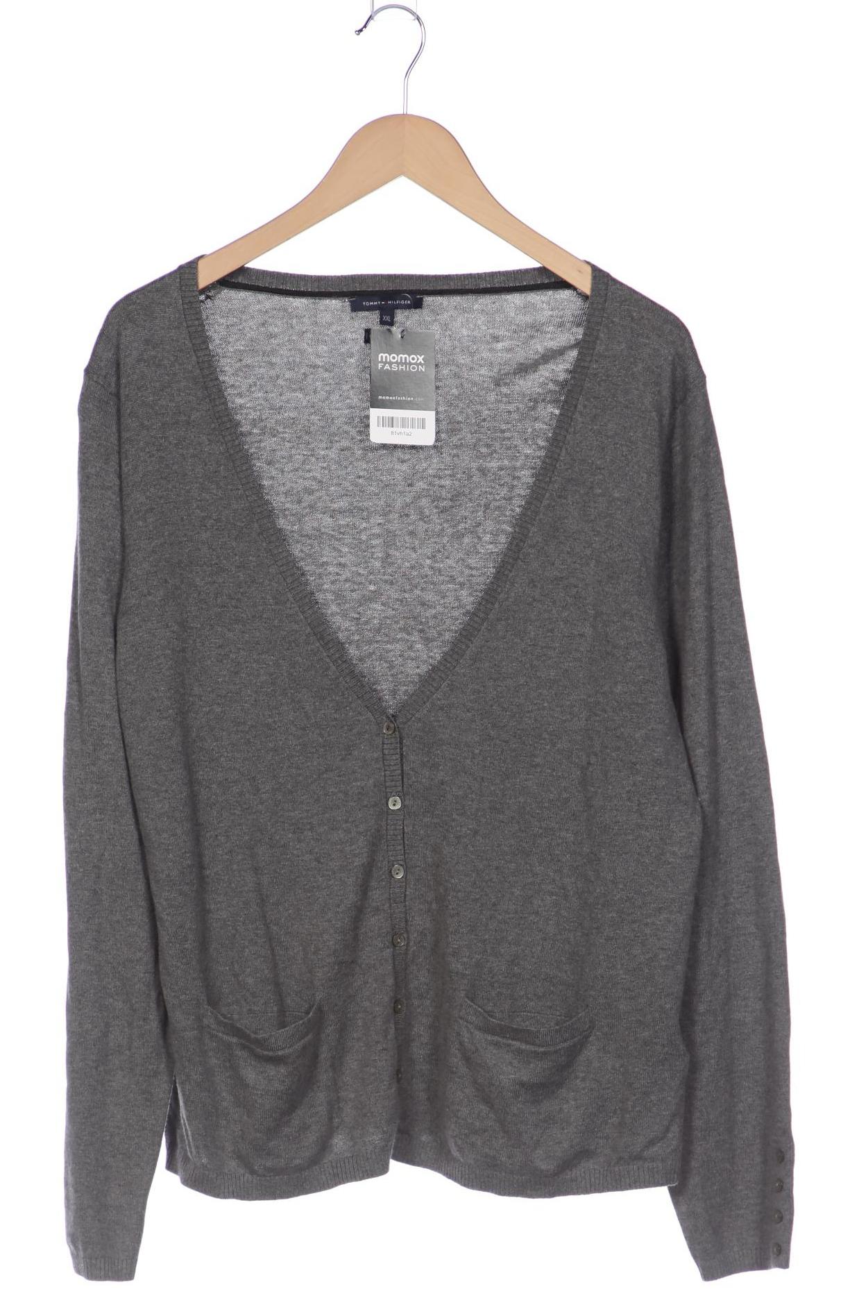 

Tommy Hilfiger Damen Strickjacke, grau, Gr. 46