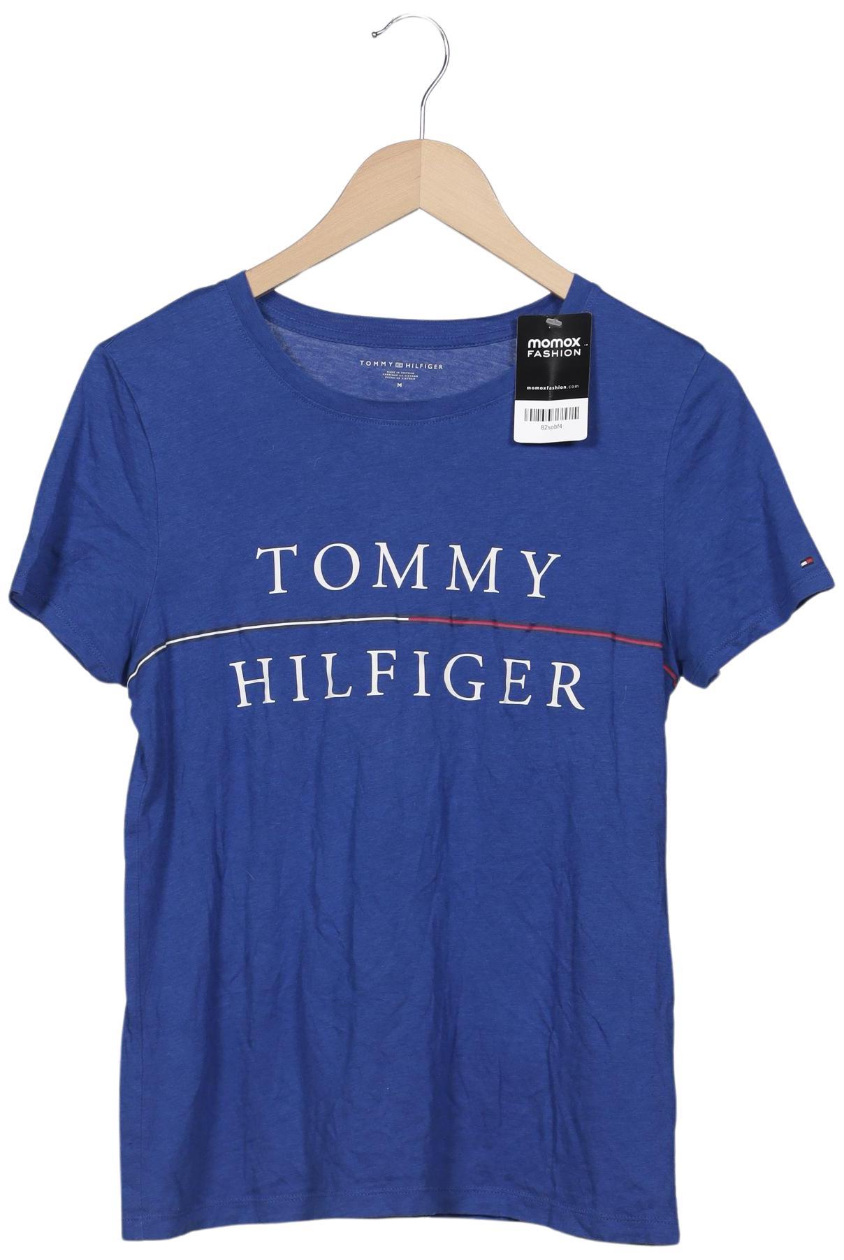 

Tommy Hilfiger Damen T-Shirt, blau, Gr. 38