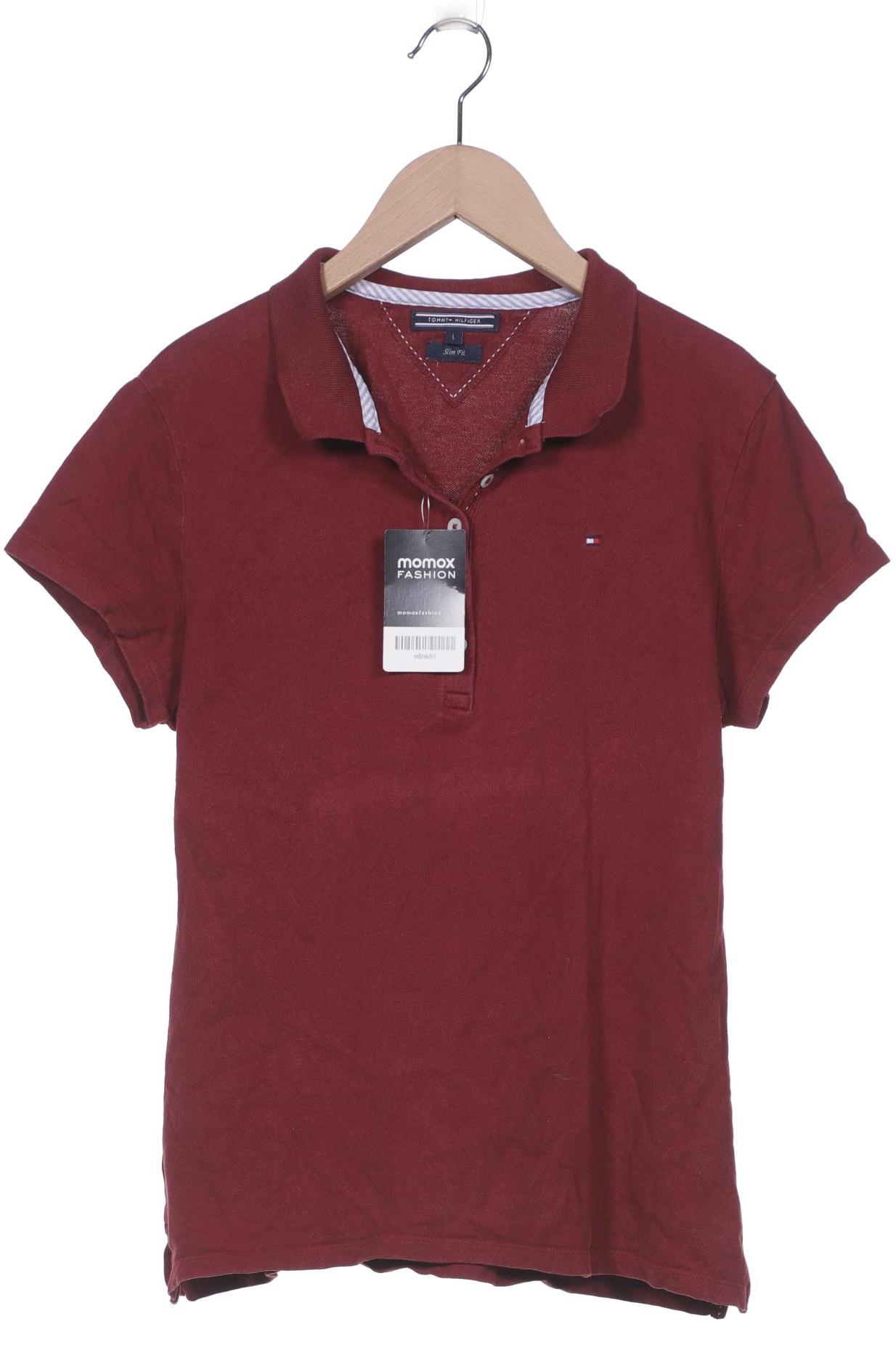 

Tommy Hilfiger Damen Poloshirt, bordeaux, Gr. 42