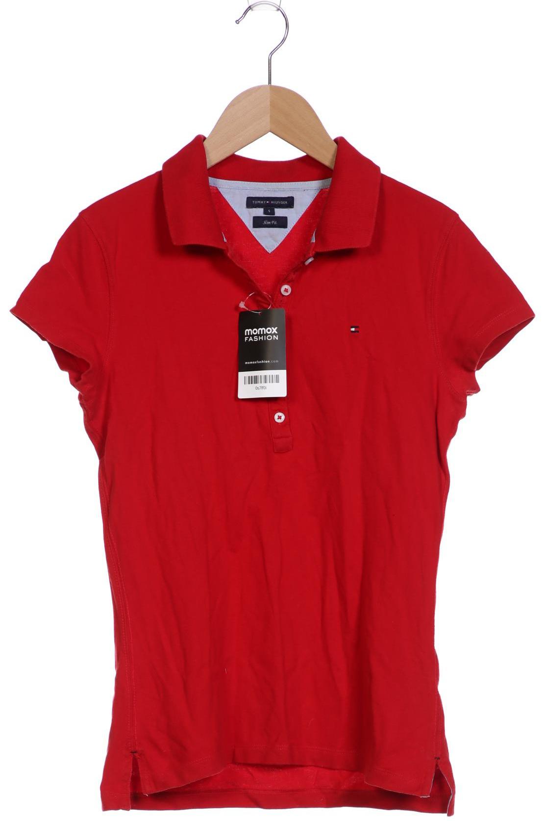 

Tommy Hilfiger Damen Poloshirt, rot, Gr. 36
