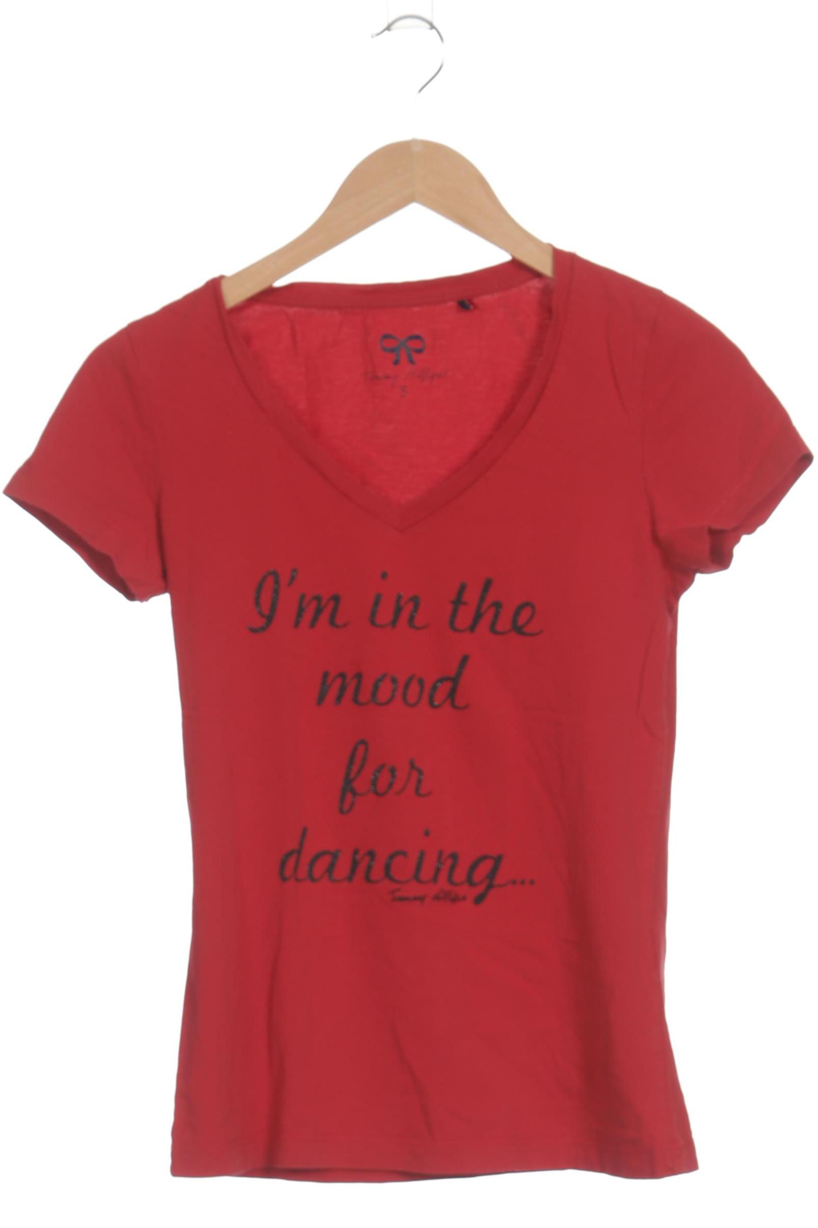 

Tommy Hilfiger Damen T-Shirt, rot, Gr. 36