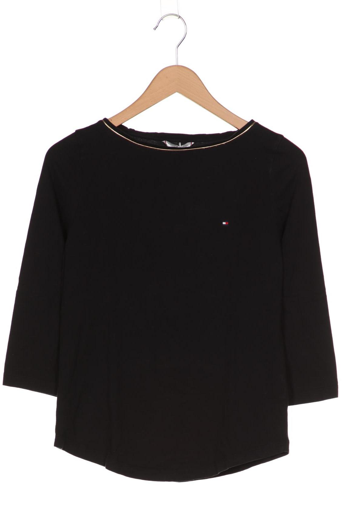 

Tommy Hilfiger Damen Langarmshirt, schwarz, Gr. 36