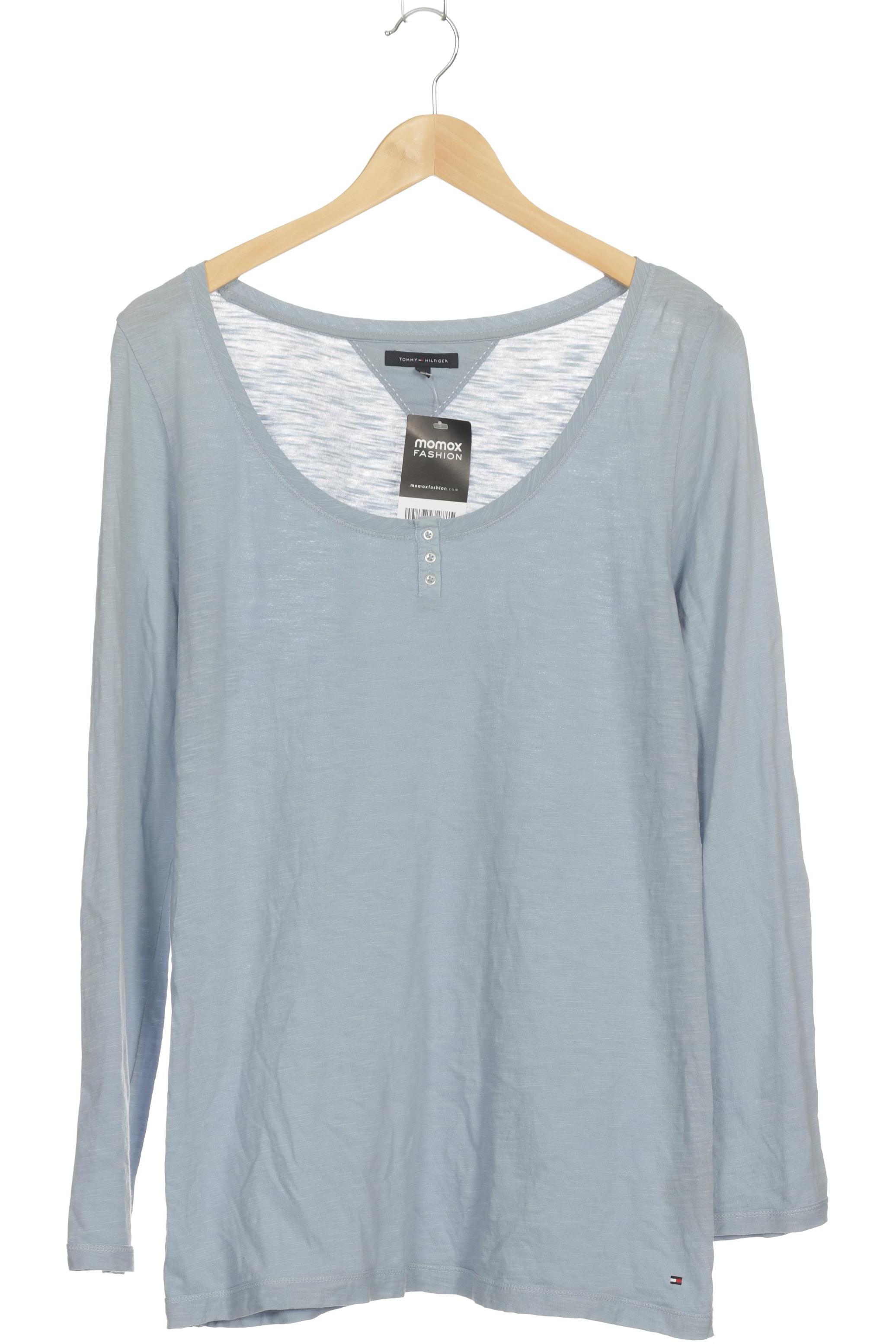 

Tommy Hilfiger Damen Langarmshirt, blau, Gr. 44
