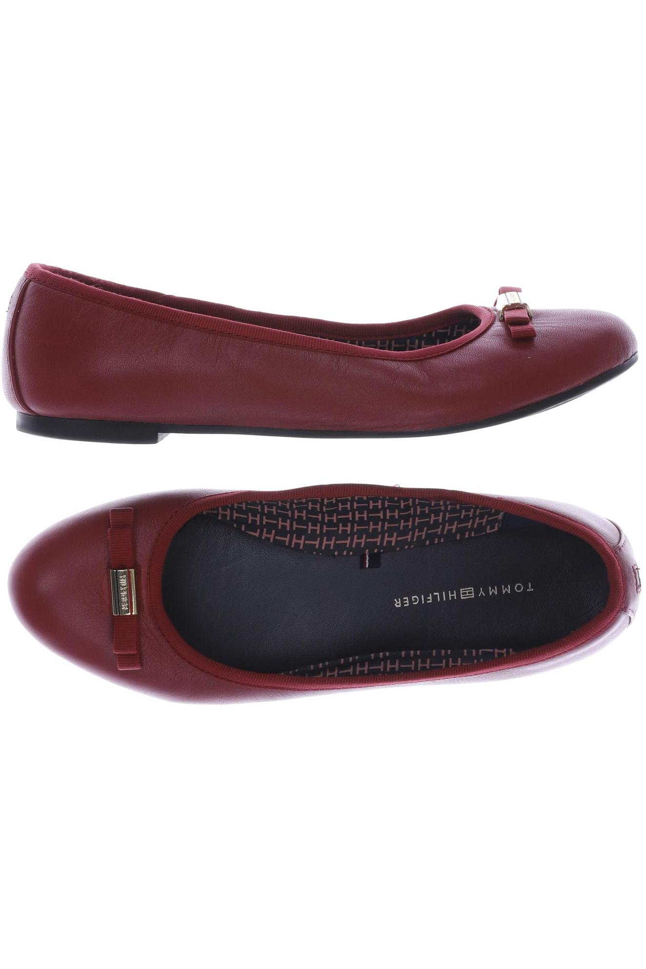 

Tommy Hilfiger Damen Ballerinas, bordeaux