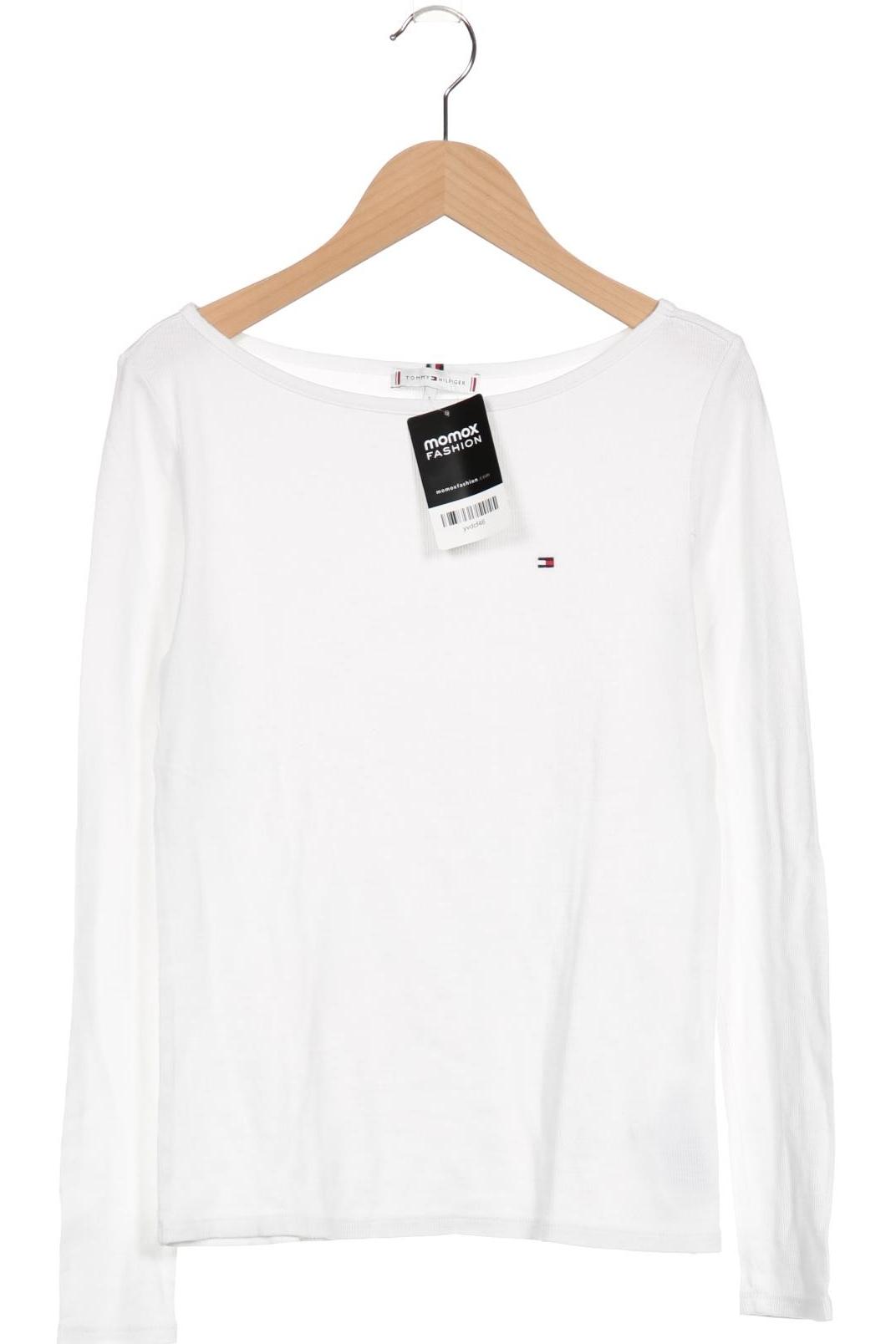

Tommy Hilfiger Damen Langarmshirt, weiß, Gr. 36