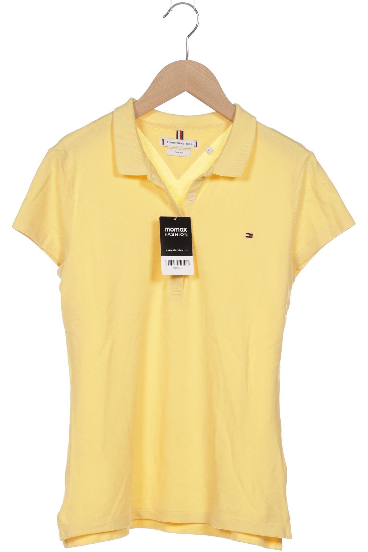 

Tommy Hilfiger Damen Poloshirt, gelb, Gr. 38