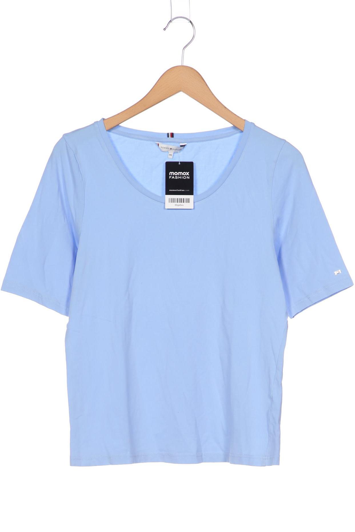

Tommy Hilfiger Damen T-Shirt, blau, Gr. 46