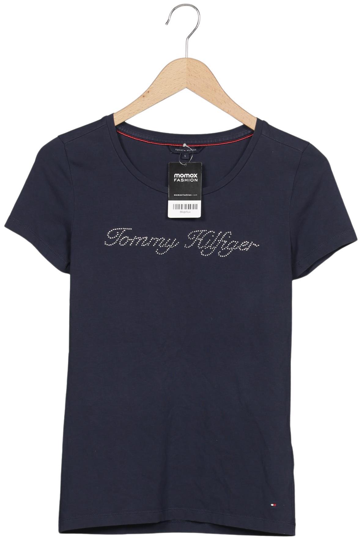 

Tommy Hilfiger Damen T-Shirt, marineblau, Gr. 60