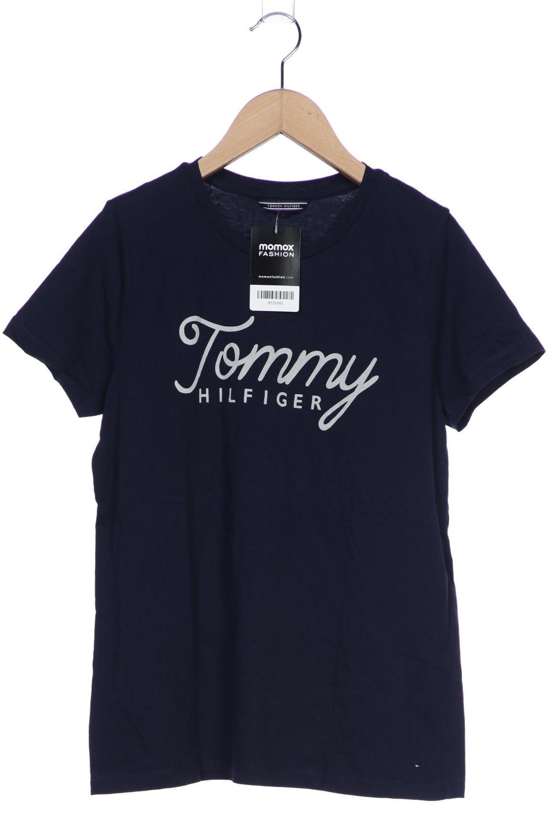 

Tommy Hilfiger Damen T-Shirt, marineblau, Gr. 36