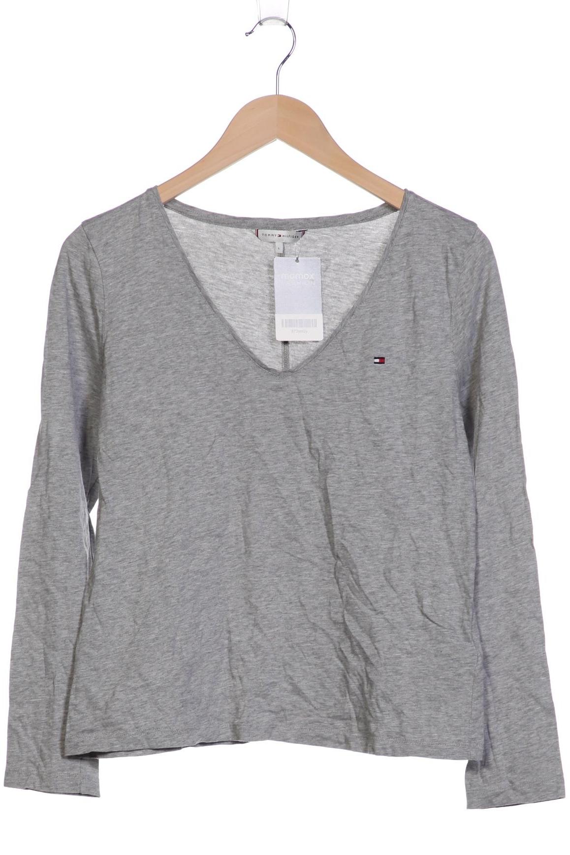 

Tommy Hilfiger Damen Langarmshirt, grau, Gr. 42