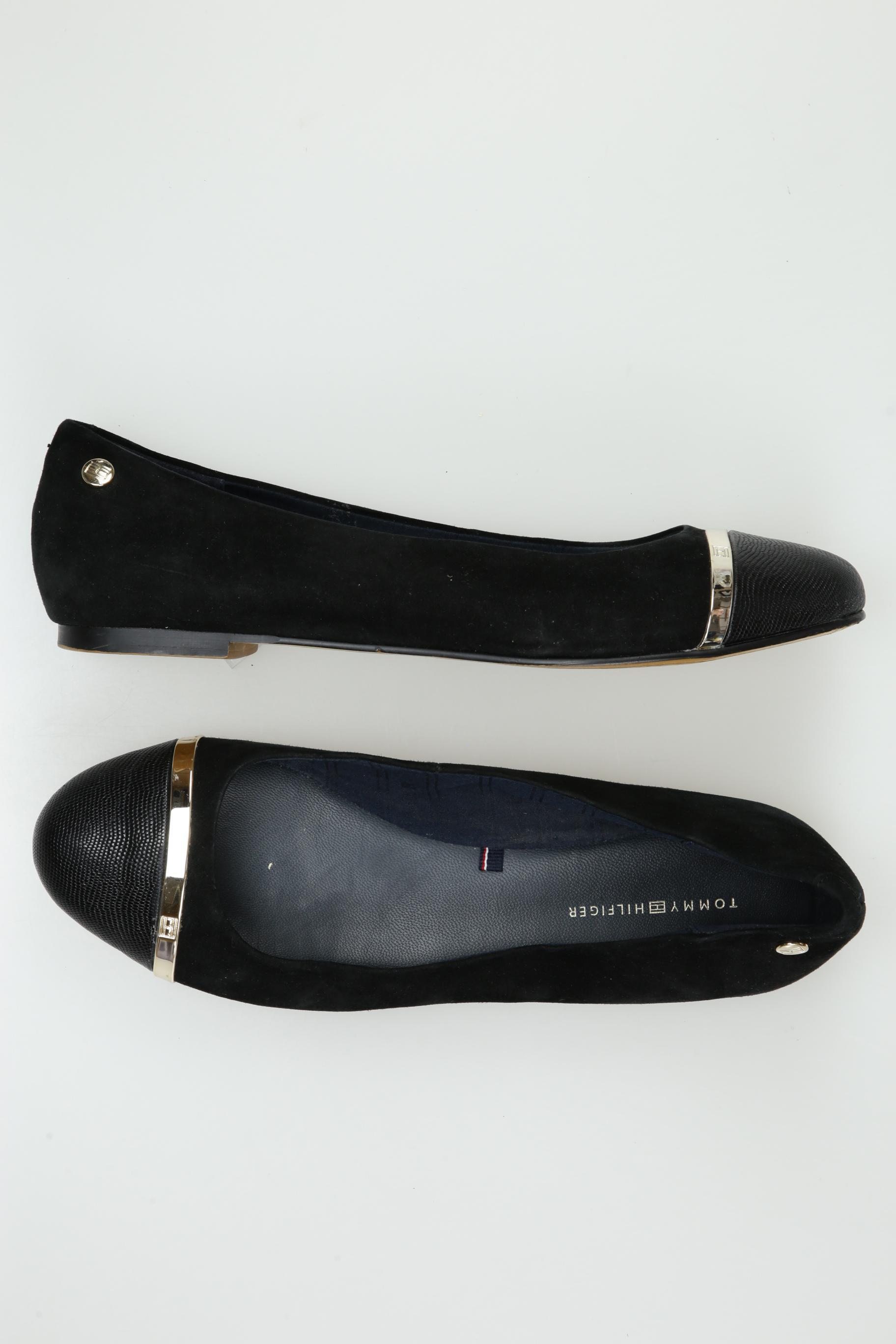 

Tommy Hilfiger Damen Ballerinas, schwarz, Gr. 39