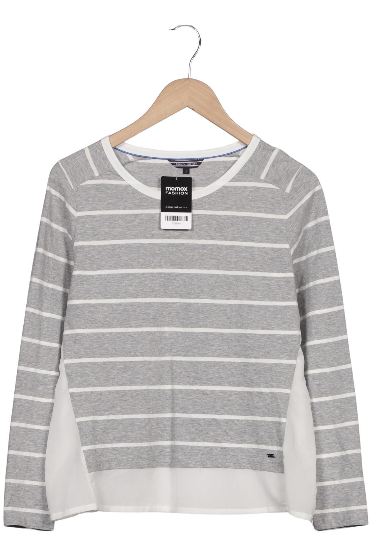 

Tommy Hilfiger Damen Langarmshirt, grau, Gr. 36