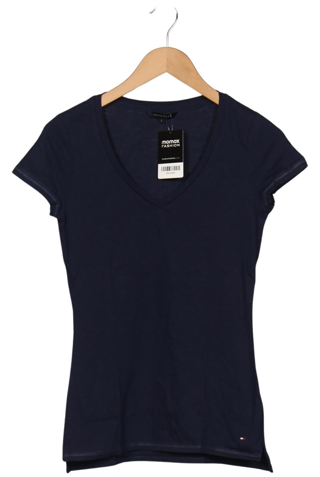 

Tommy Hilfiger Damen T-Shirt, marineblau, Gr. 36