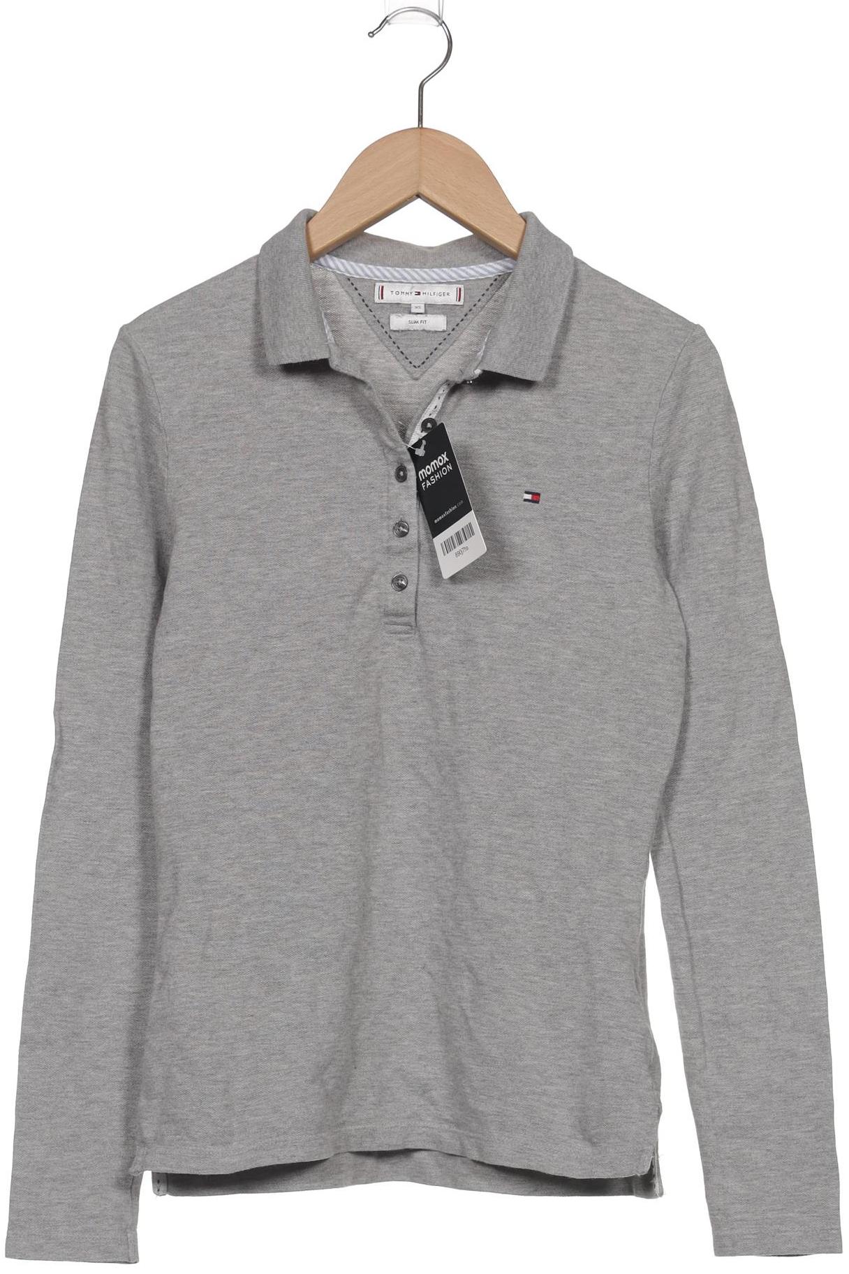 

Tommy Hilfiger Damen Poloshirt, grau, Gr. 34