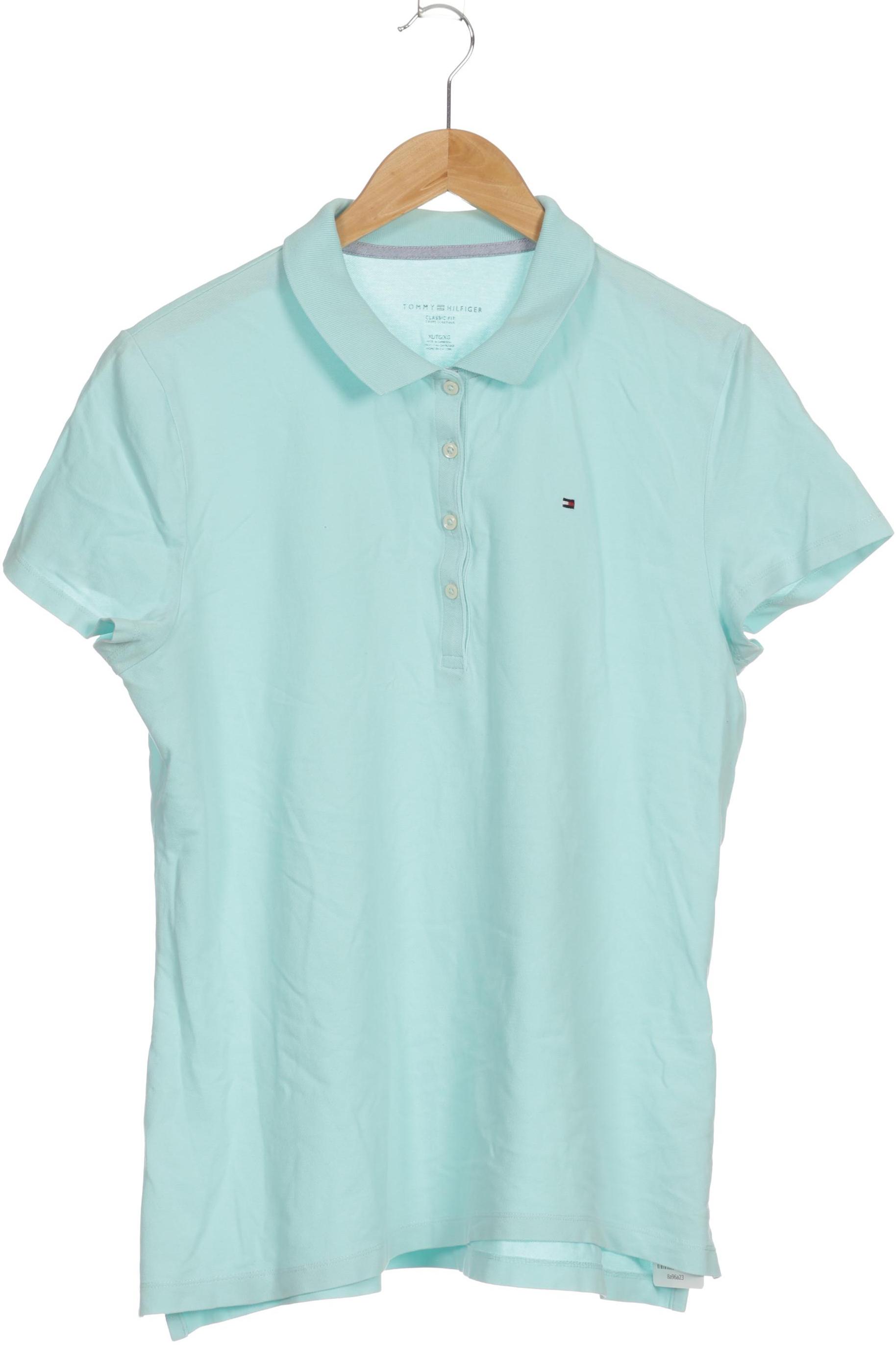 

Tommy Hilfiger Damen Poloshirt, türkis, Gr. 44