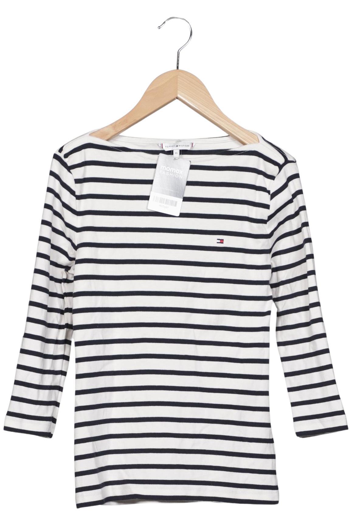 

Tommy Hilfiger Damen Langarmshirt, marineblau, Gr. 34