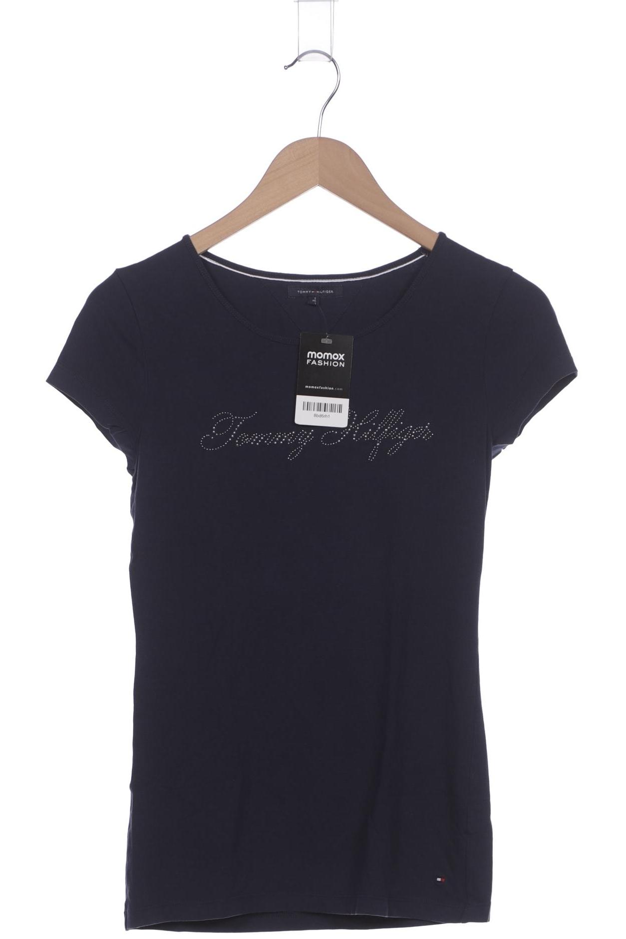 

Tommy Hilfiger Damen T-Shirt, marineblau, Gr. 38