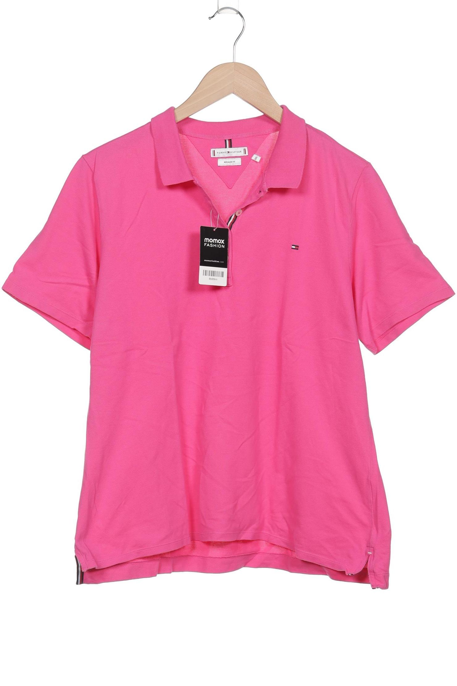 

Tommy Hilfiger Damen Poloshirt, pink, Gr. 48