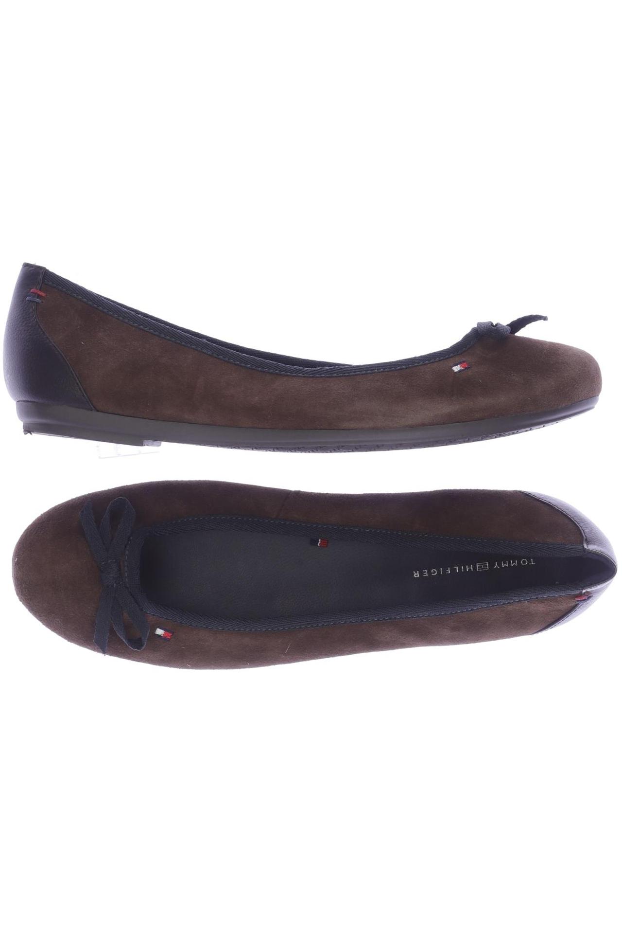 

Tommy Hilfiger Damen Ballerinas, braun