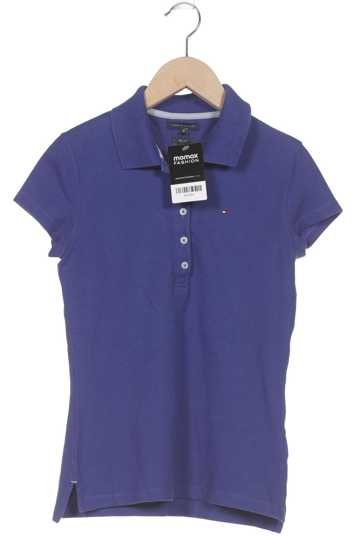 

Tommy Hilfiger Damen Poloshirt, blau, Gr. 34