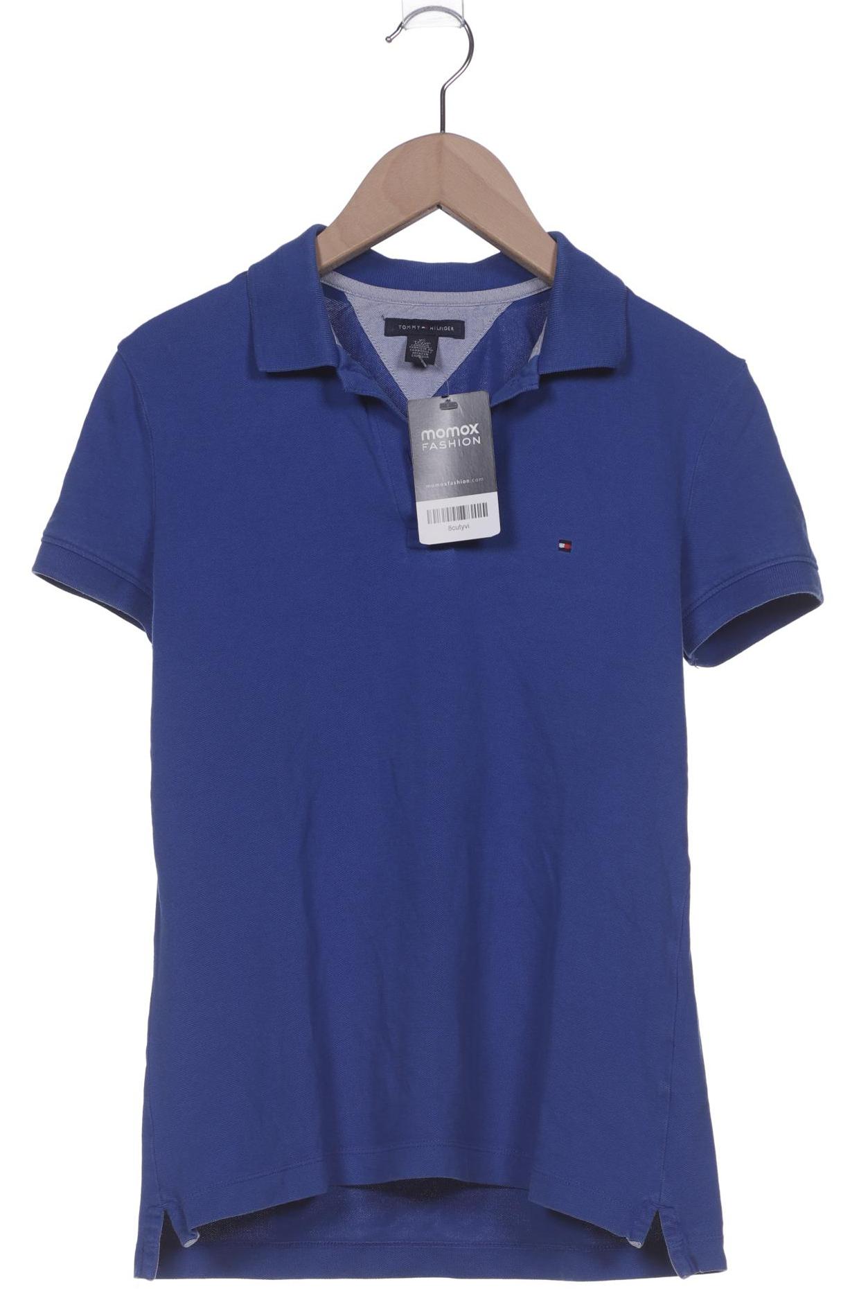 

Tommy Hilfiger Damen Poloshirt, blau, Gr. 34