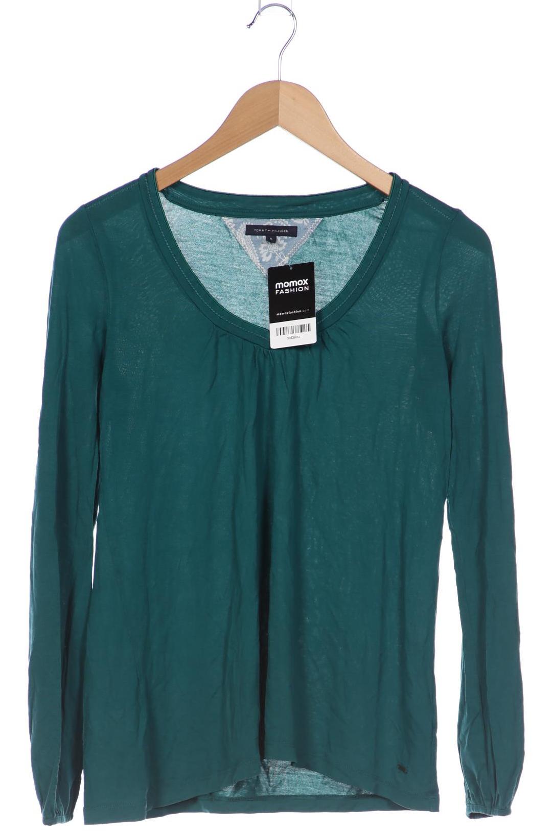 

Tommy Hilfiger Damen Langarmshirt, grün, Gr. 38