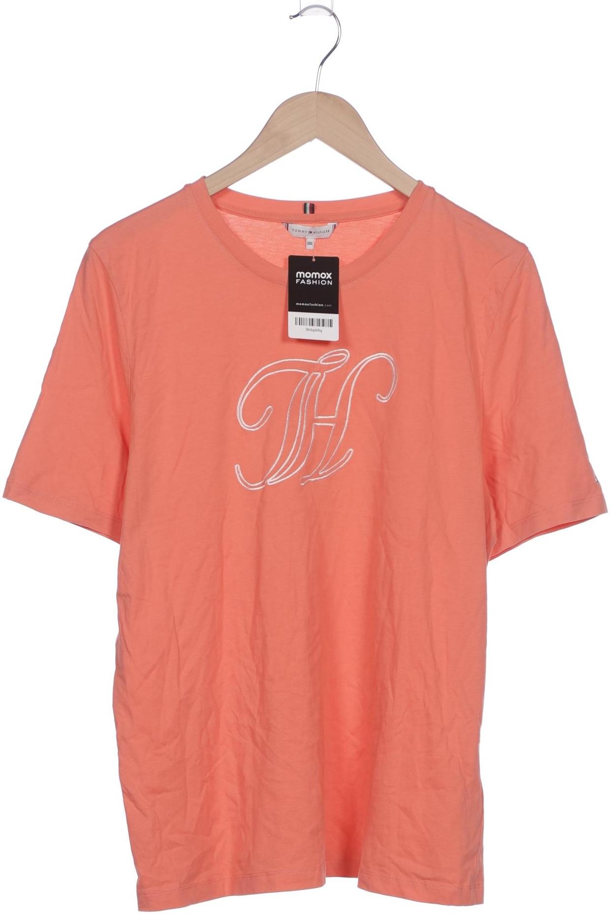 

Tommy Hilfiger Damen T-Shirt, orange, Gr. 48