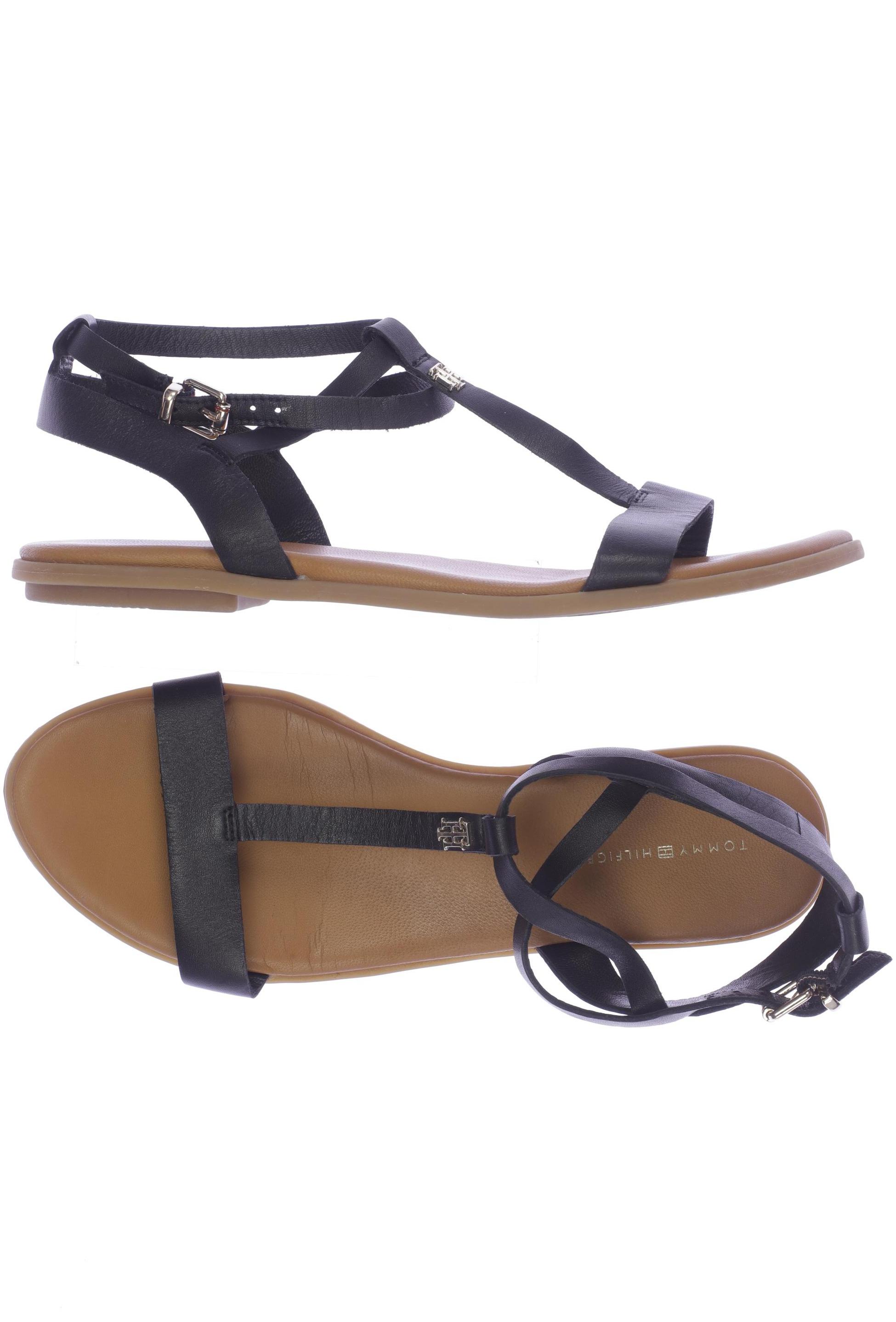 

Tommy Hilfiger Damen Sandale, schwarz, Gr. 38