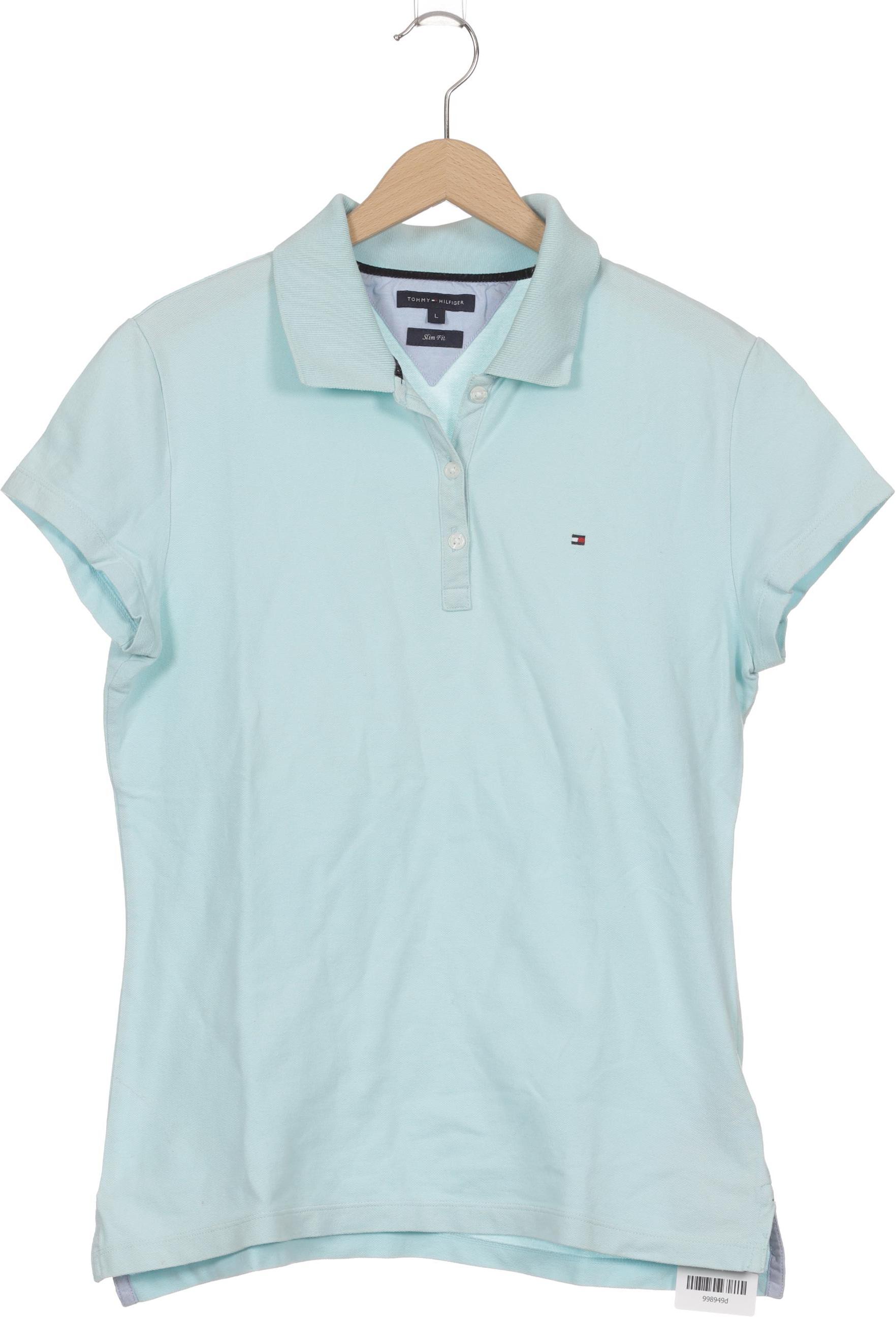 

Tommy Hilfiger Damen Poloshirt, türkis, Gr. 42