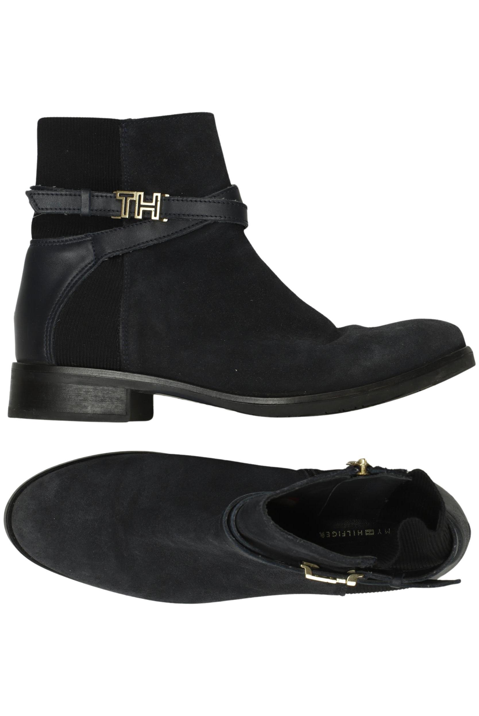 

Tommy Hilfiger Damen Stiefelette, marineblau, Gr. 39