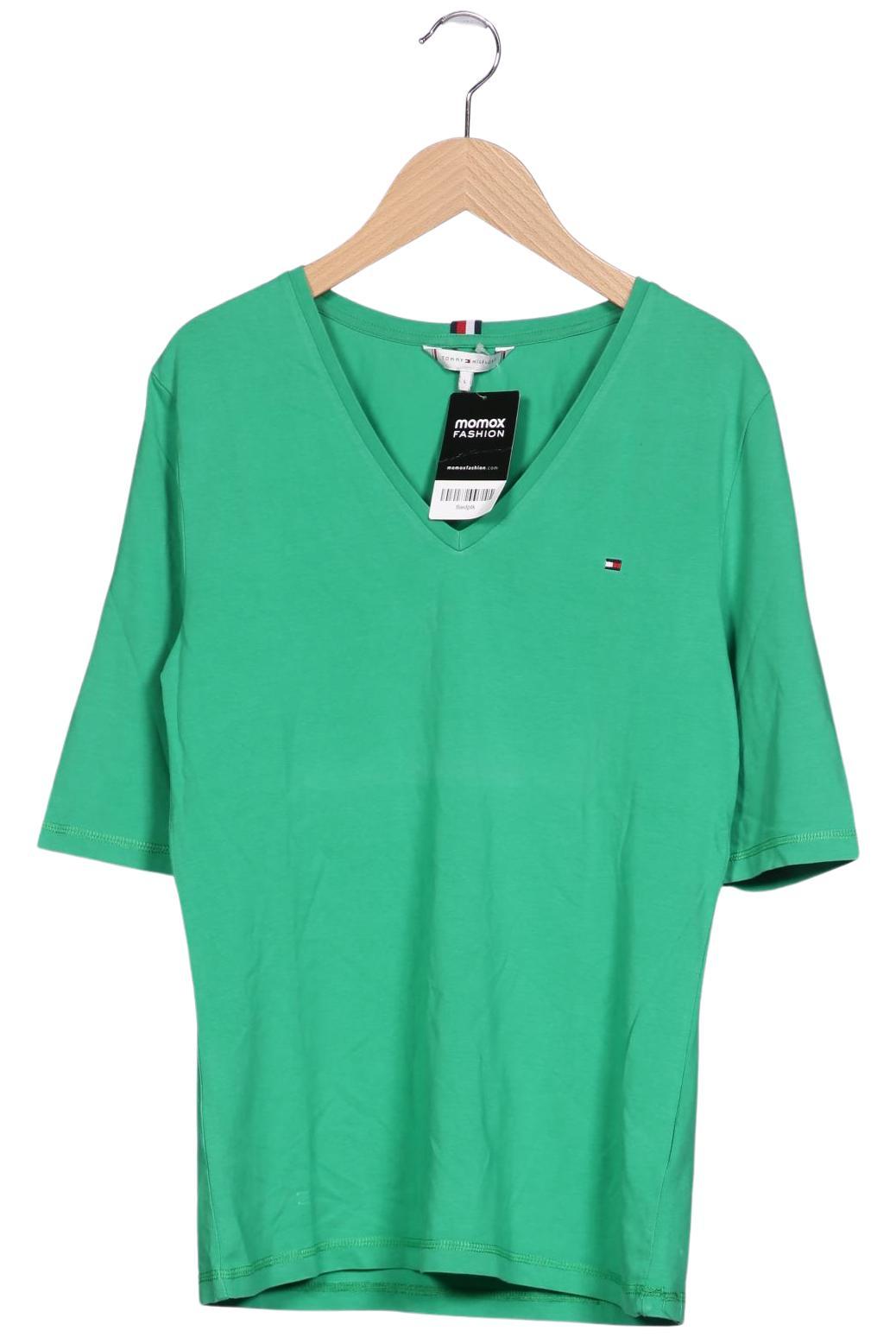 

Tommy Hilfiger Damen T-Shirt, grün, Gr. 42