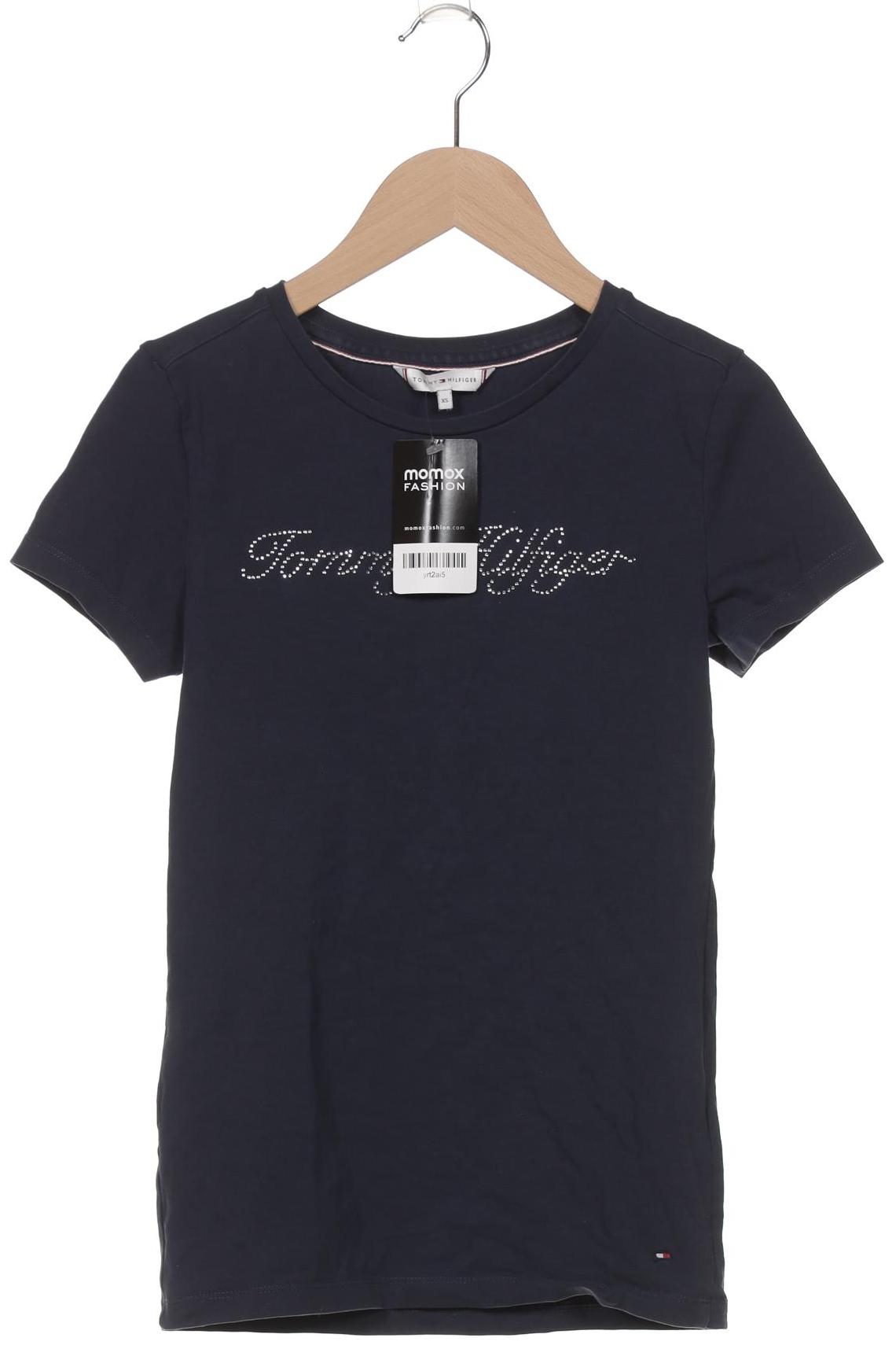

Tommy Hilfiger Damen T-Shirt, marineblau, Gr. 34