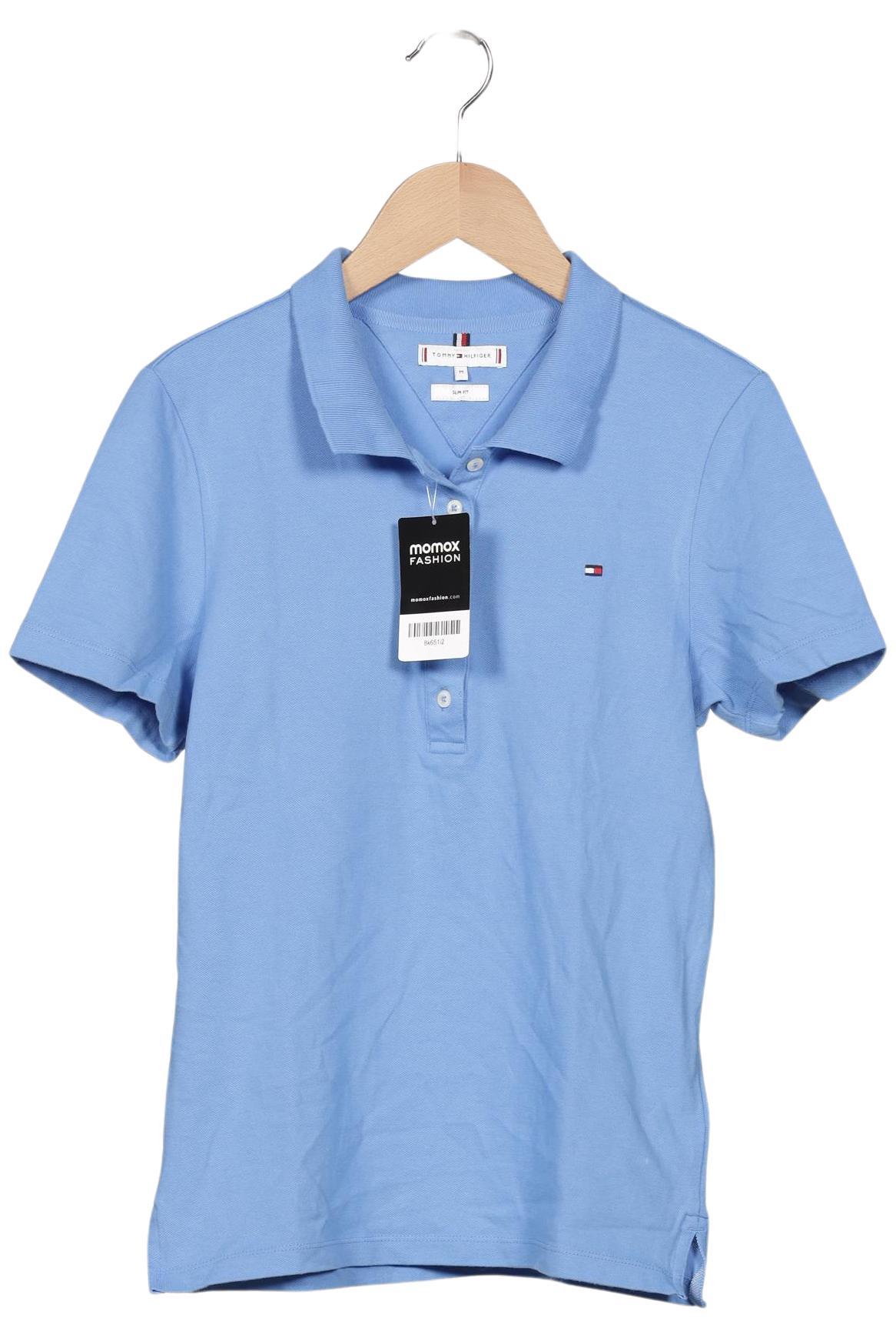 

Tommy Hilfiger Damen Poloshirt, hellblau, Gr. 38