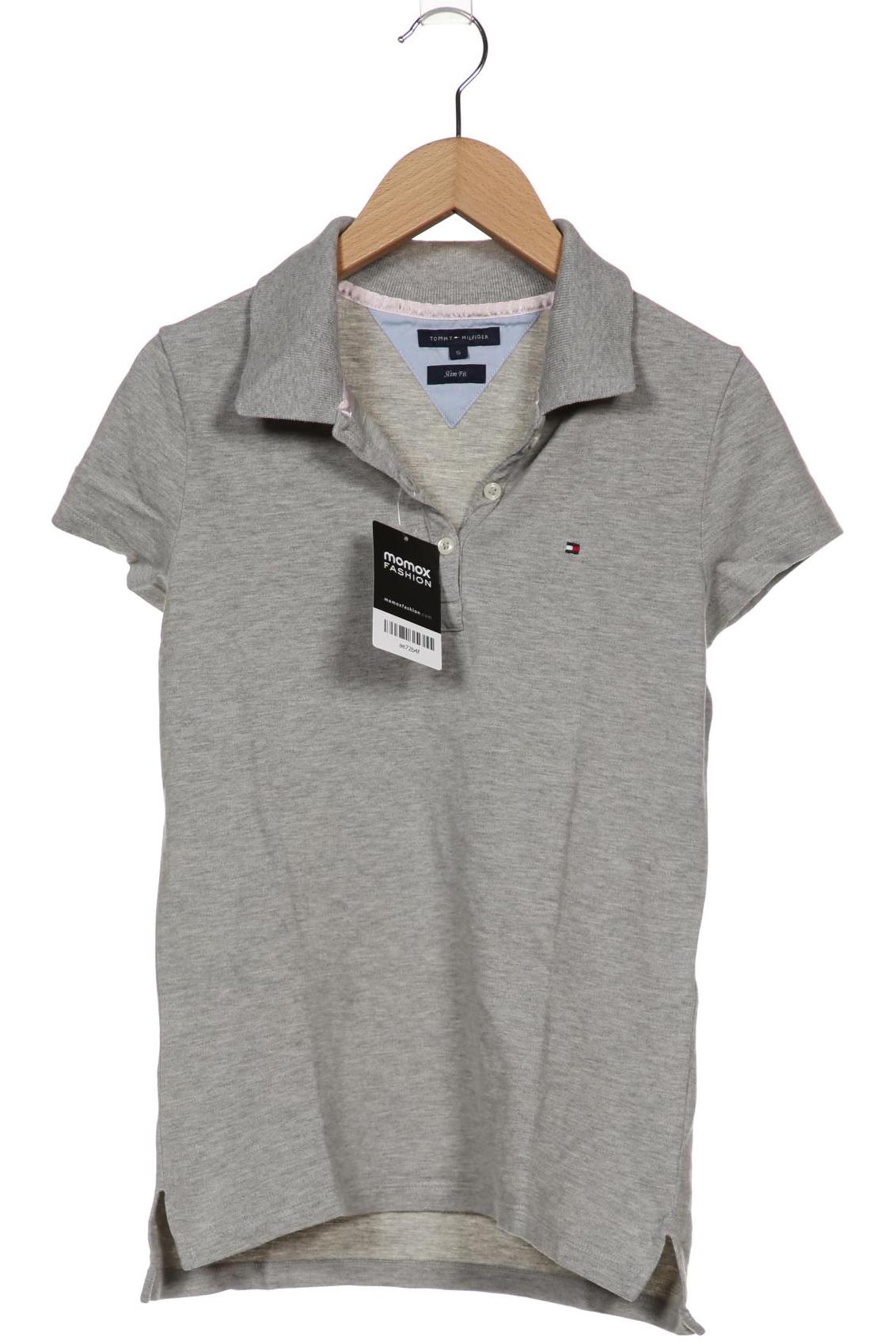 

Tommy Hilfiger Damen Poloshirt, grau, Gr. 36