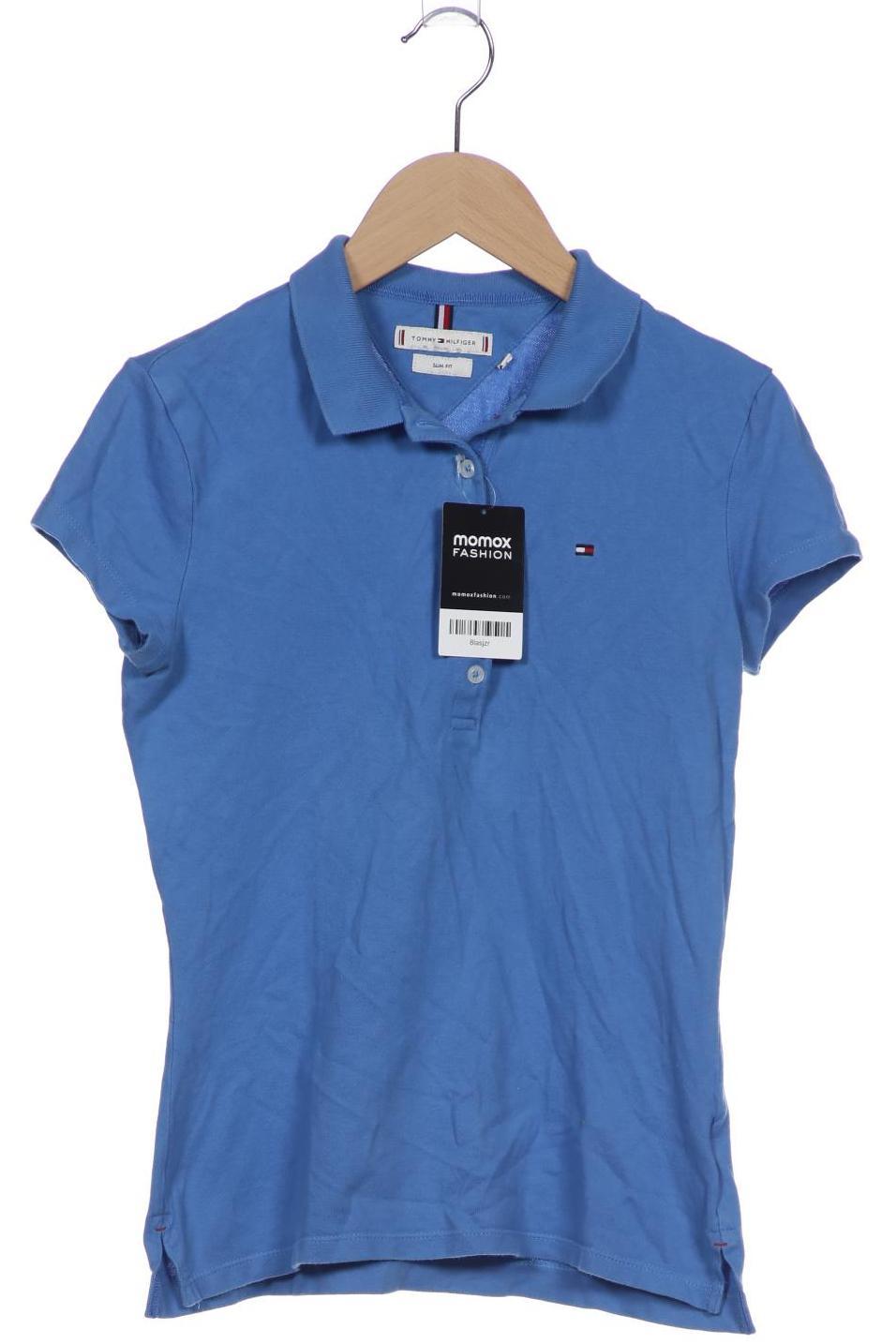 

Tommy Hilfiger Damen Poloshirt, blau, Gr. 34