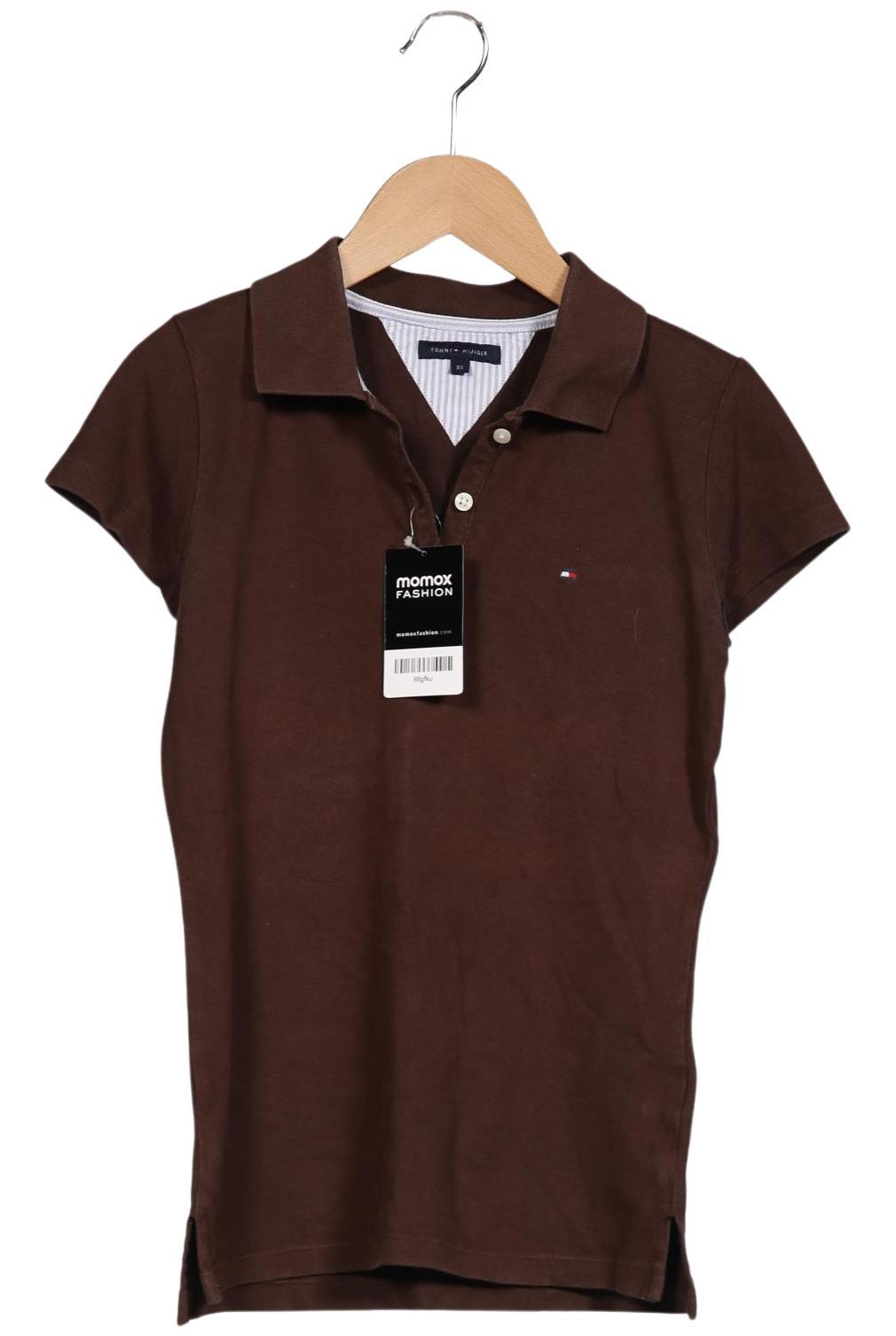 

Tommy Hilfiger Damen Poloshirt, braun, Gr. 34
