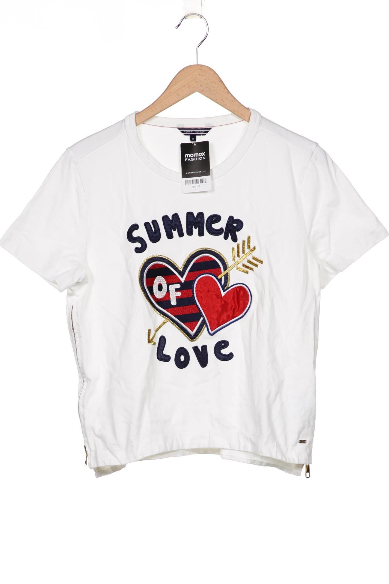 

Tommy Hilfiger Damen T-Shirt, weiß, Gr. 38