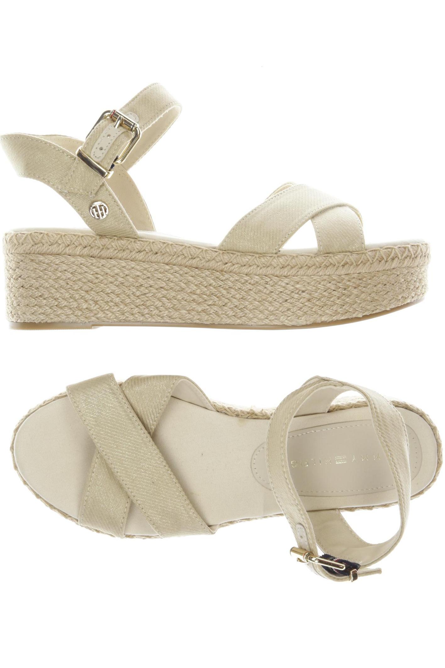 

Tommy Hilfiger Damen Sandale, beige, Gr. 38