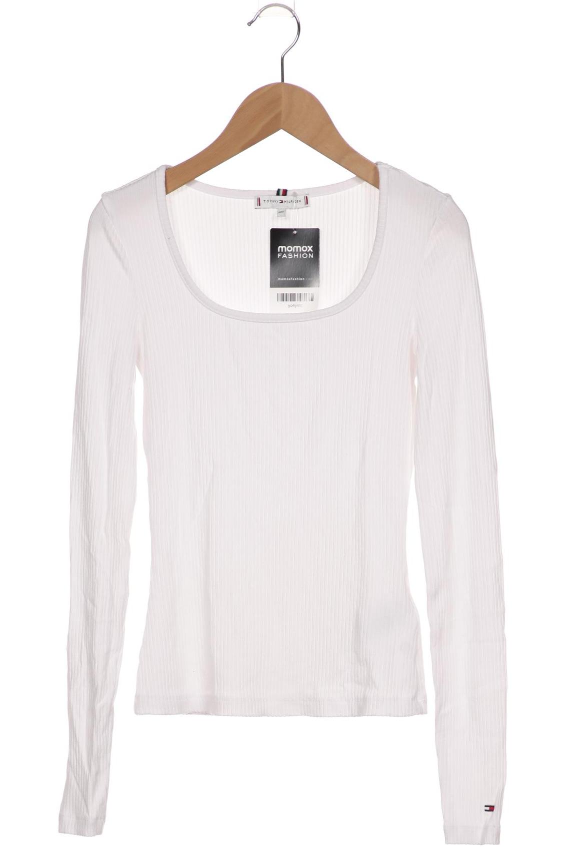 

Tommy Hilfiger Damen Langarmshirt, weiß, Gr. 32