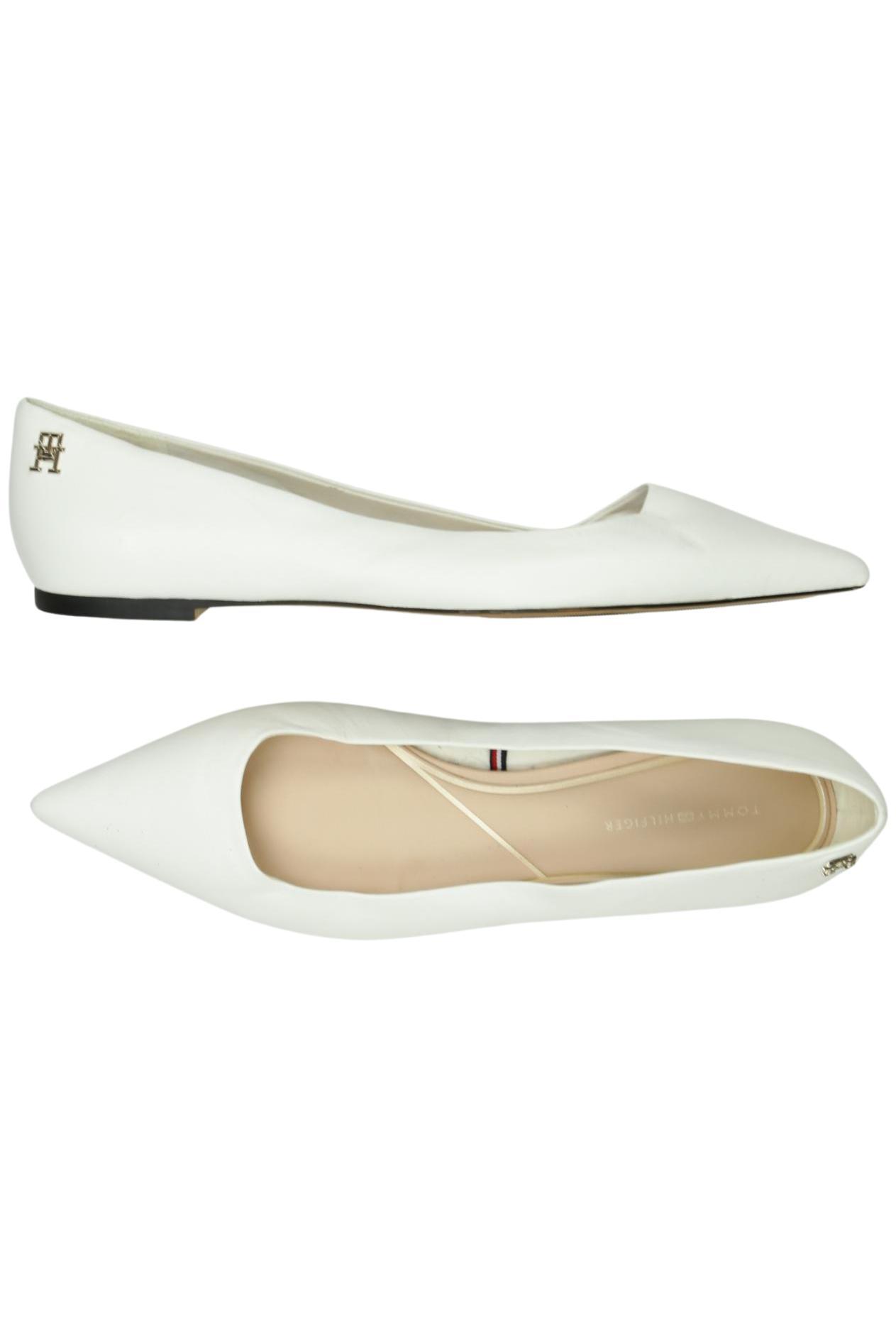 

Tommy Hilfiger Damen Ballerinas, weiß, Gr. 40