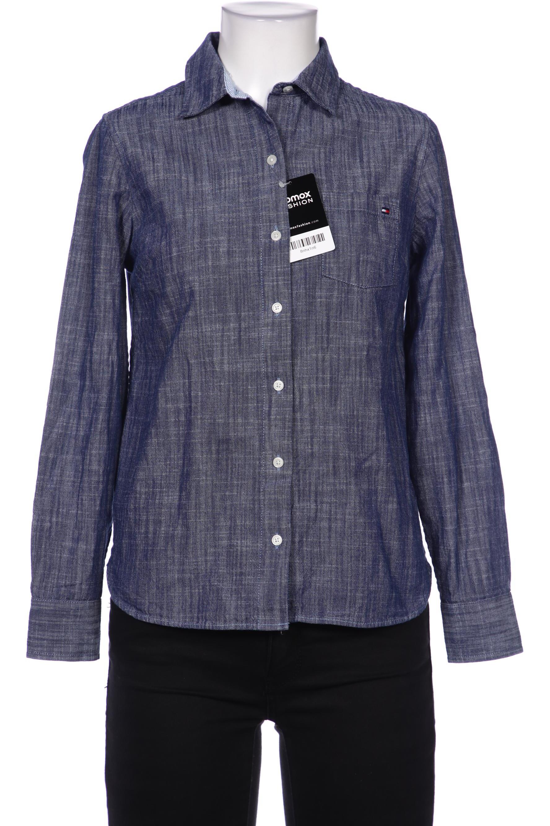 

Tommy Hilfiger Damen Bluse, blau, Gr. 34