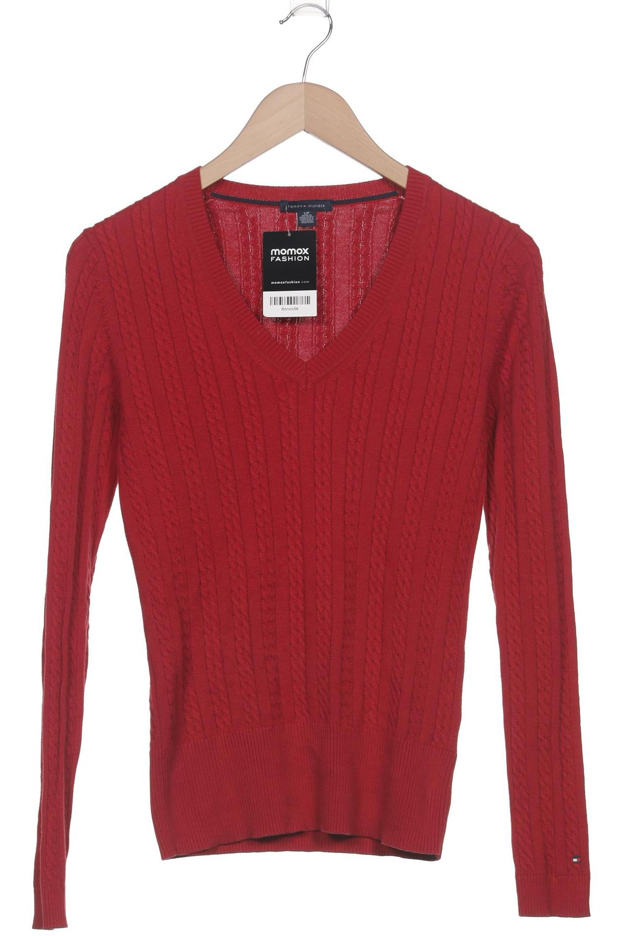 

Tommy Hilfiger Damen Pullover, rot, Gr. 36