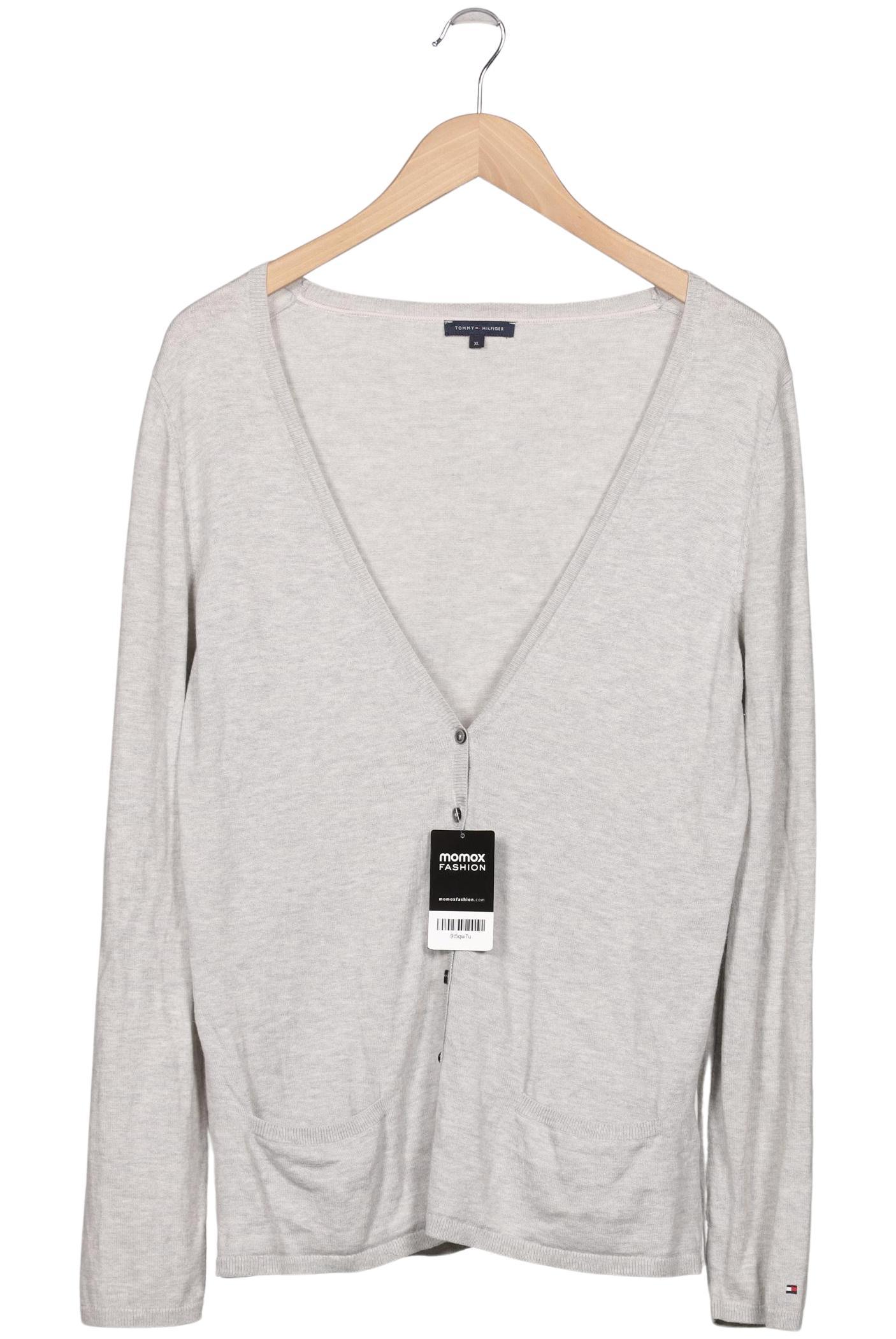 

Tommy Hilfiger Damen Strickjacke, grau, Gr. 44