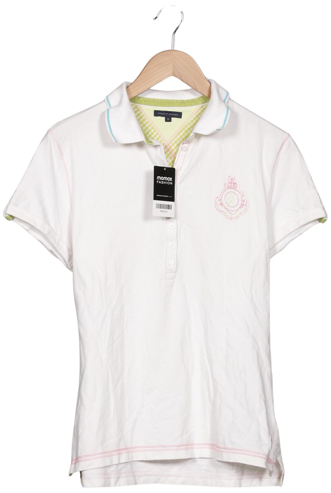 

Tommy Hilfiger Damen Poloshirt, weiß, Gr. 44